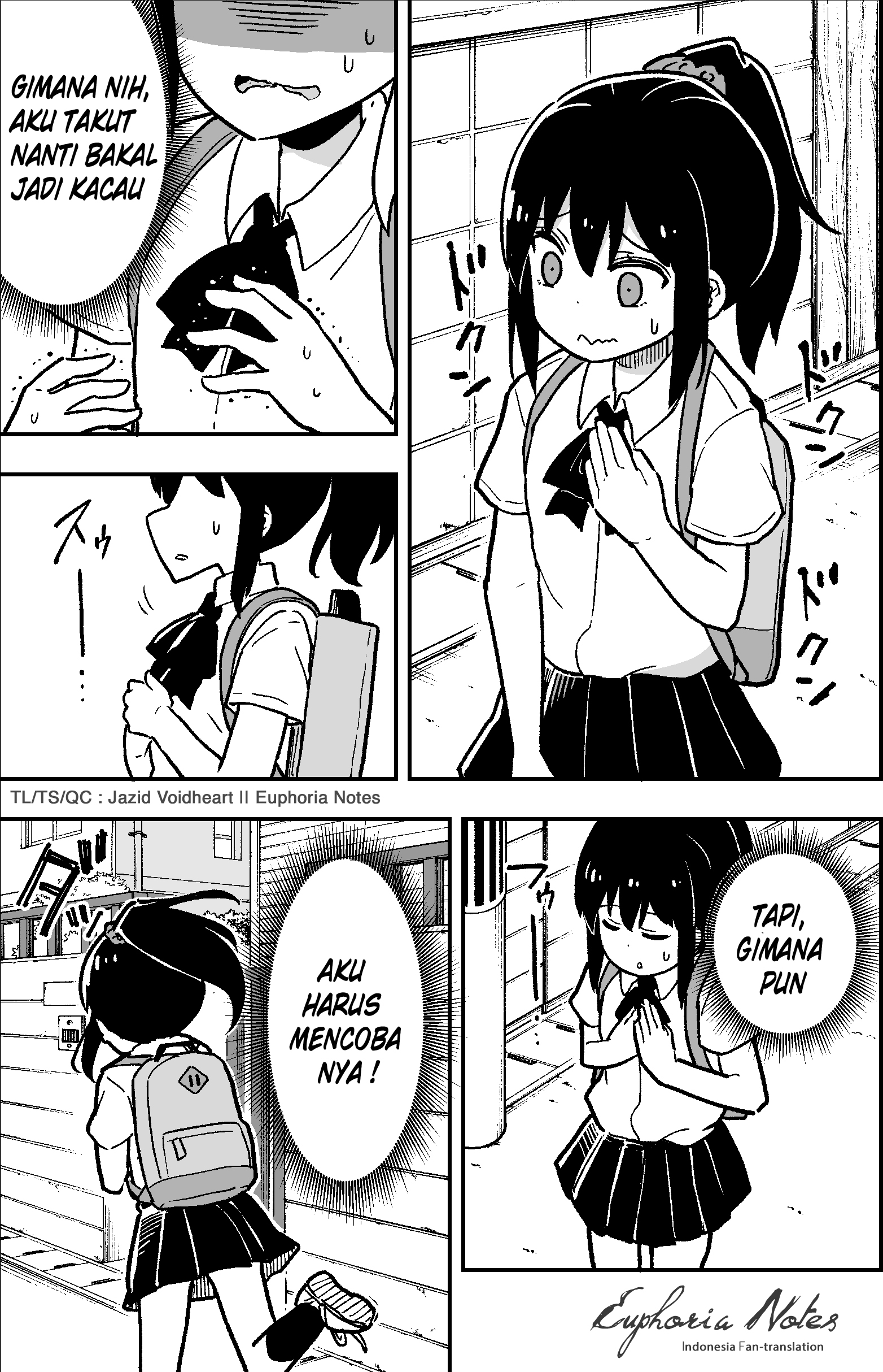 A Story About a Girl Who Pretended to Have a Frank Personality to Get Close to Her Crush Chapter 1 - halaman 2
