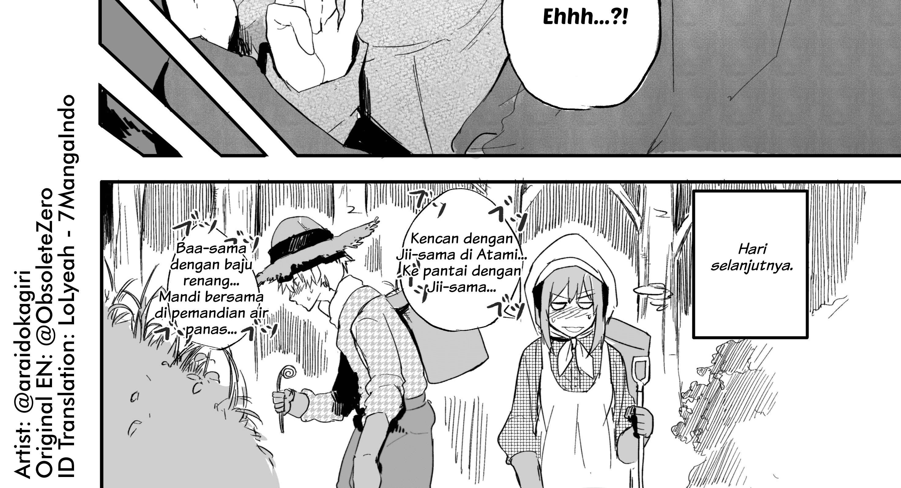 A Story About A Grampa and Granma Returned Back to their Youth Chapter 1 - halaman 8