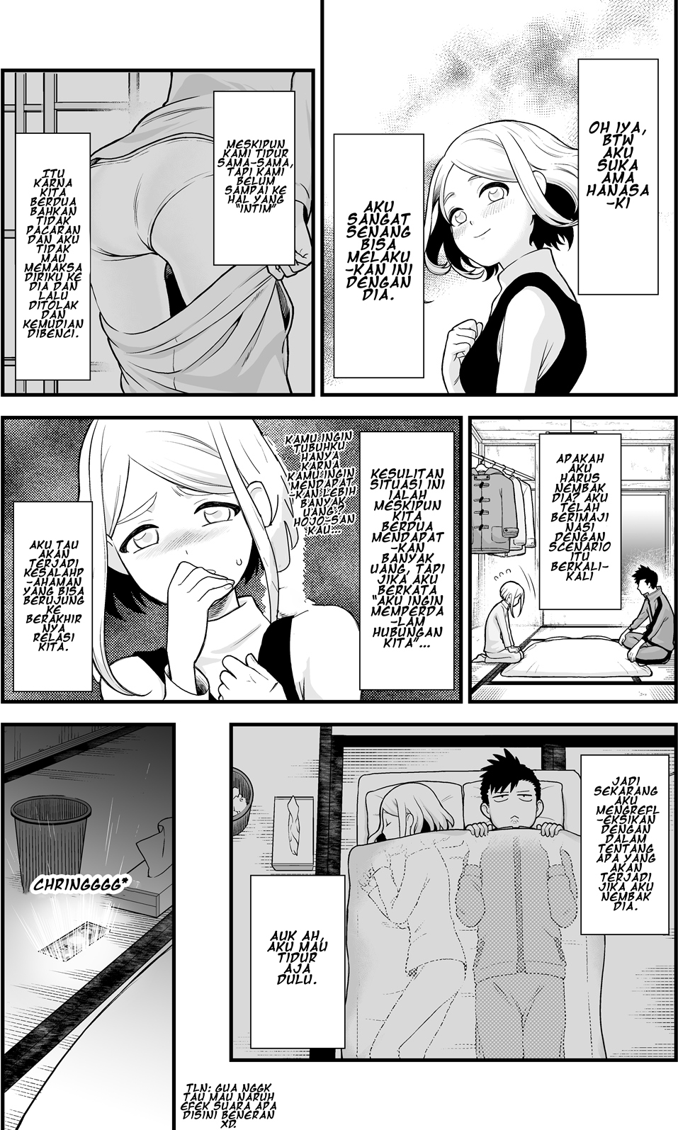 A Story About a Man and a Woman and When They Sleep Together, Money Appears Out of Nowhere Chapter 1 - halaman 4