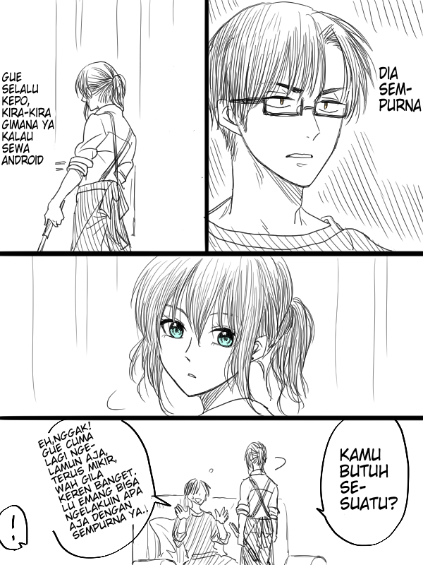 A Story About A Rental Android. Chapter 0 - halaman 2