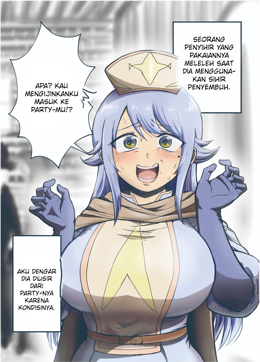 A Story About a Sage Whose Clothes Melt When She Uses Healing Magic Chapter 1 - halaman 1