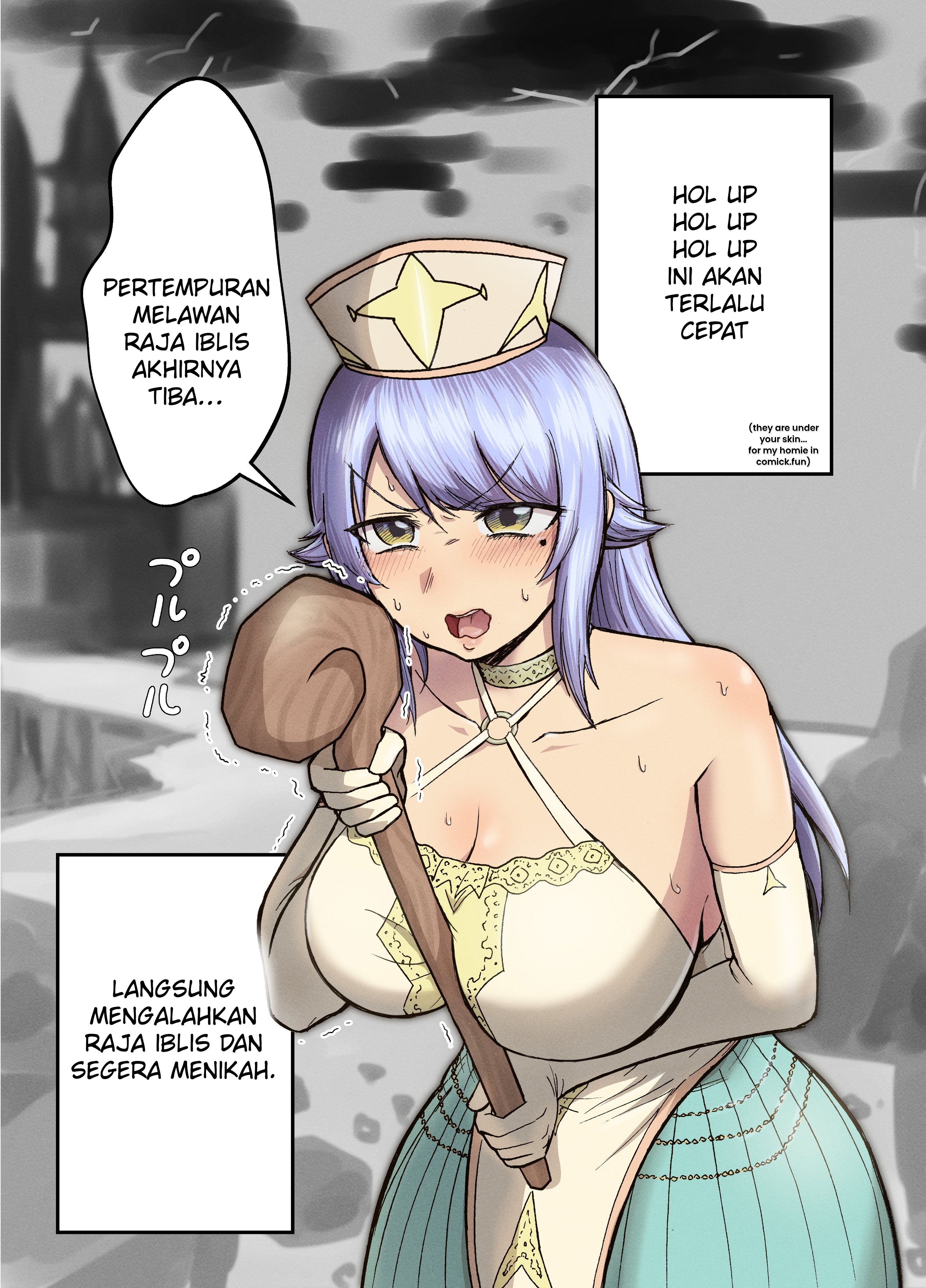 A Story About a Sage Whose Clothes Melt When She Uses Healing Magic Chapter 11 - halaman 1