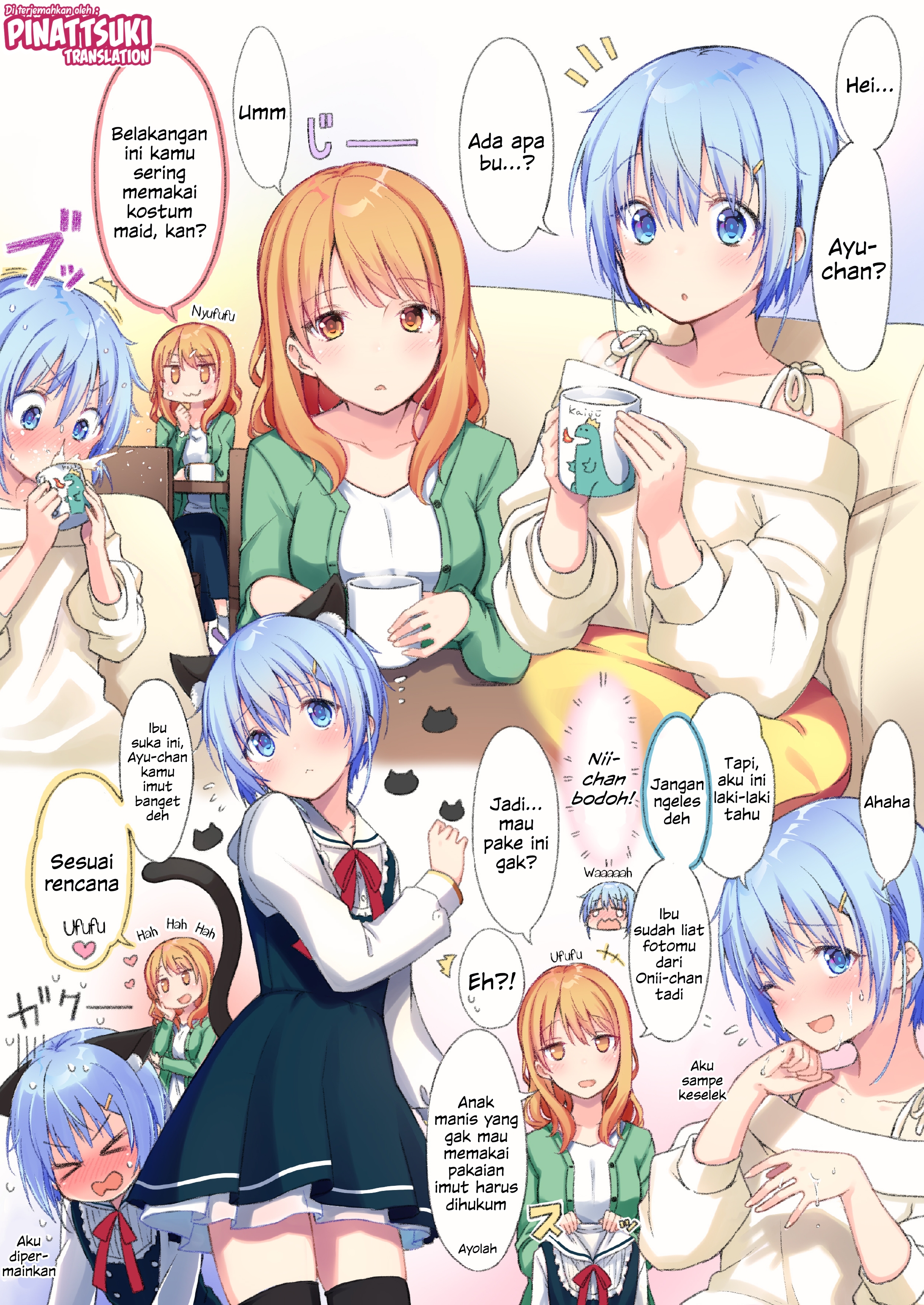 A story about a simple-minded femboy Chapter 11 - halaman 1