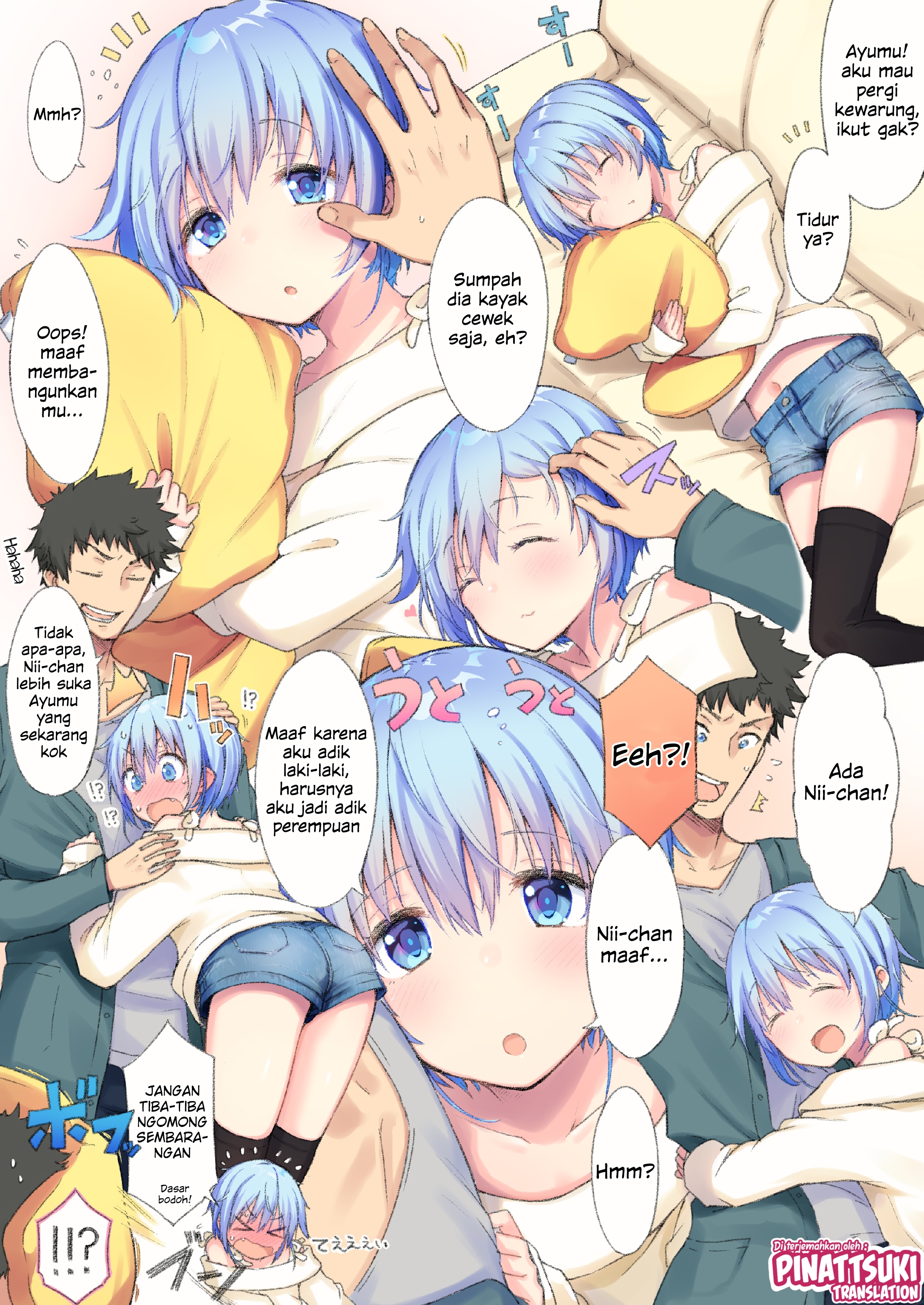A story about a simple-minded femboy Chapter 13 - halaman 1