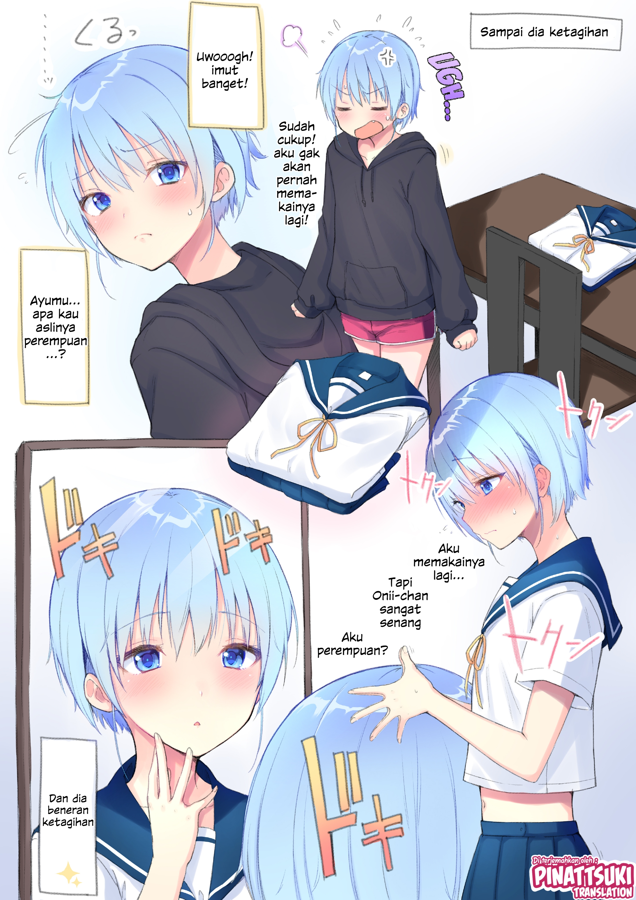 A story about a simple-minded femboy Chapter 2 - halaman 1