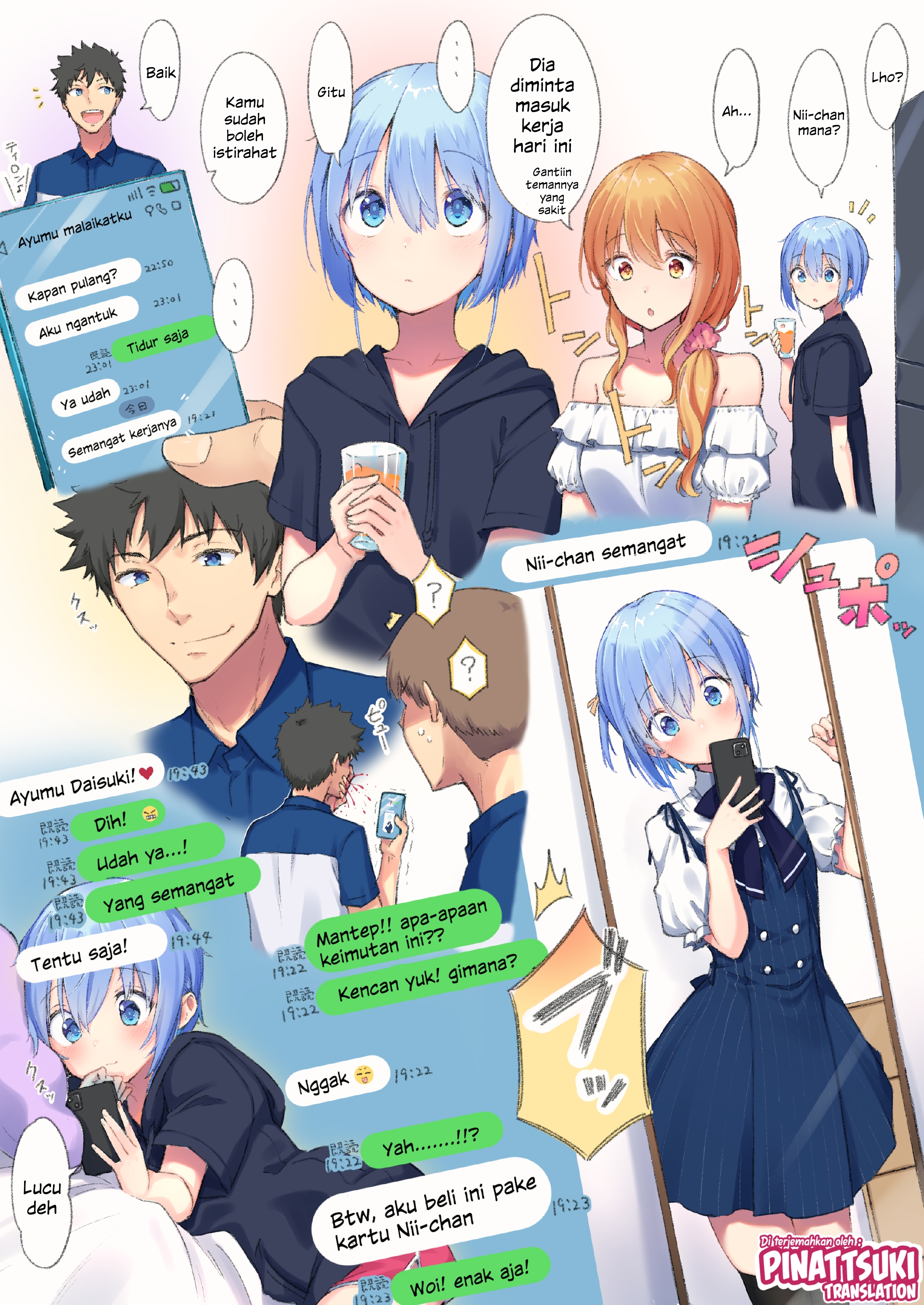 A story about a simple-minded femboy Chapter 22 - halaman 1