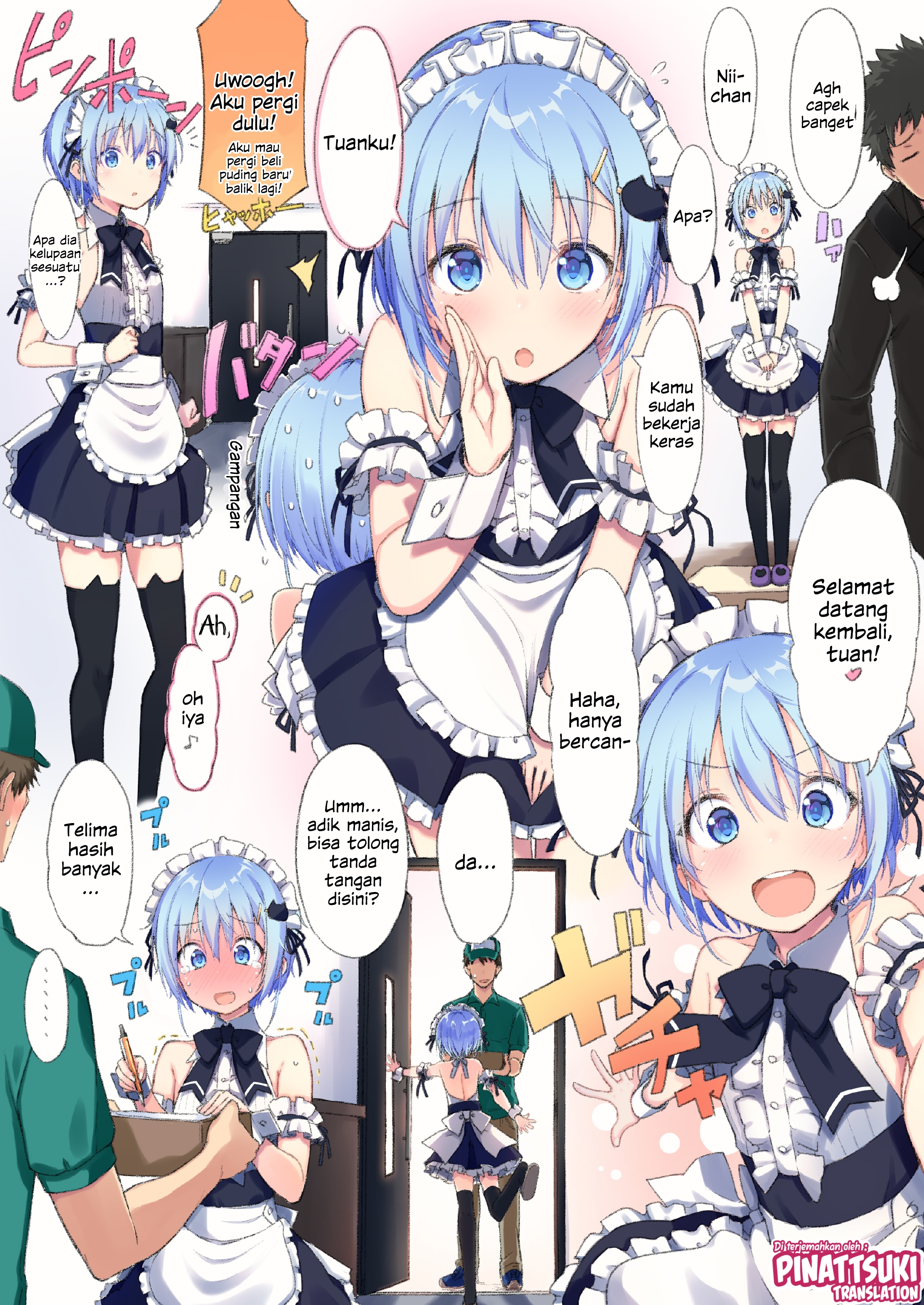 A story about a simple-minded femboy Chapter 9 - halaman 1