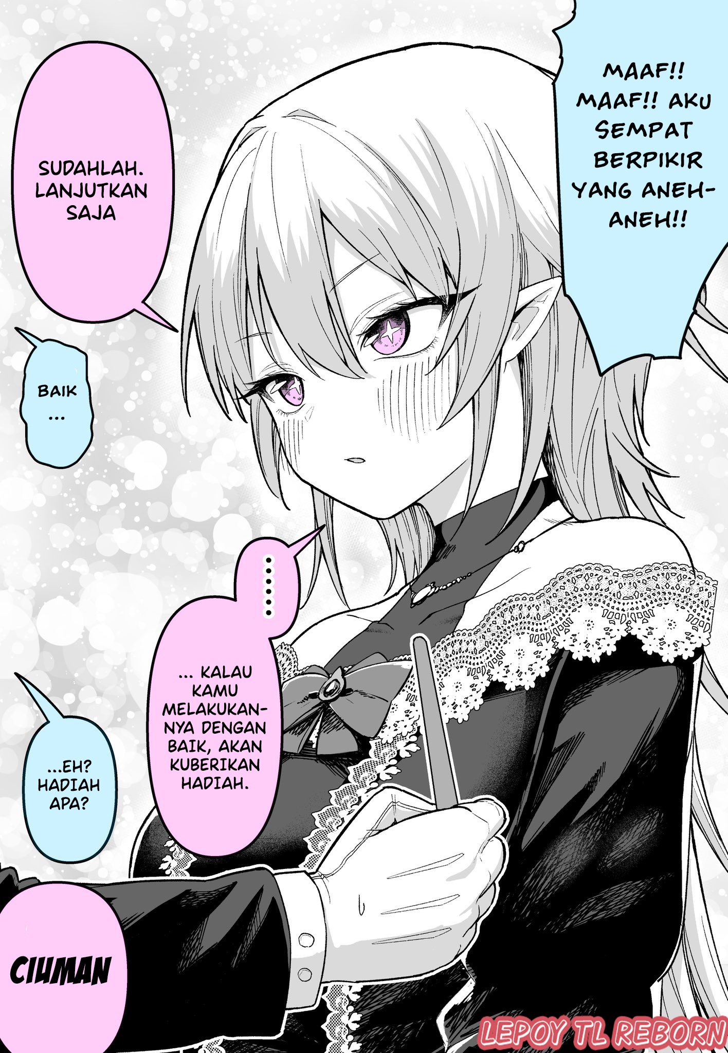 A Story About a Vampire Who Can't See Herself in the Mirror Doing Her Makeup Chapter 0 - halaman 2