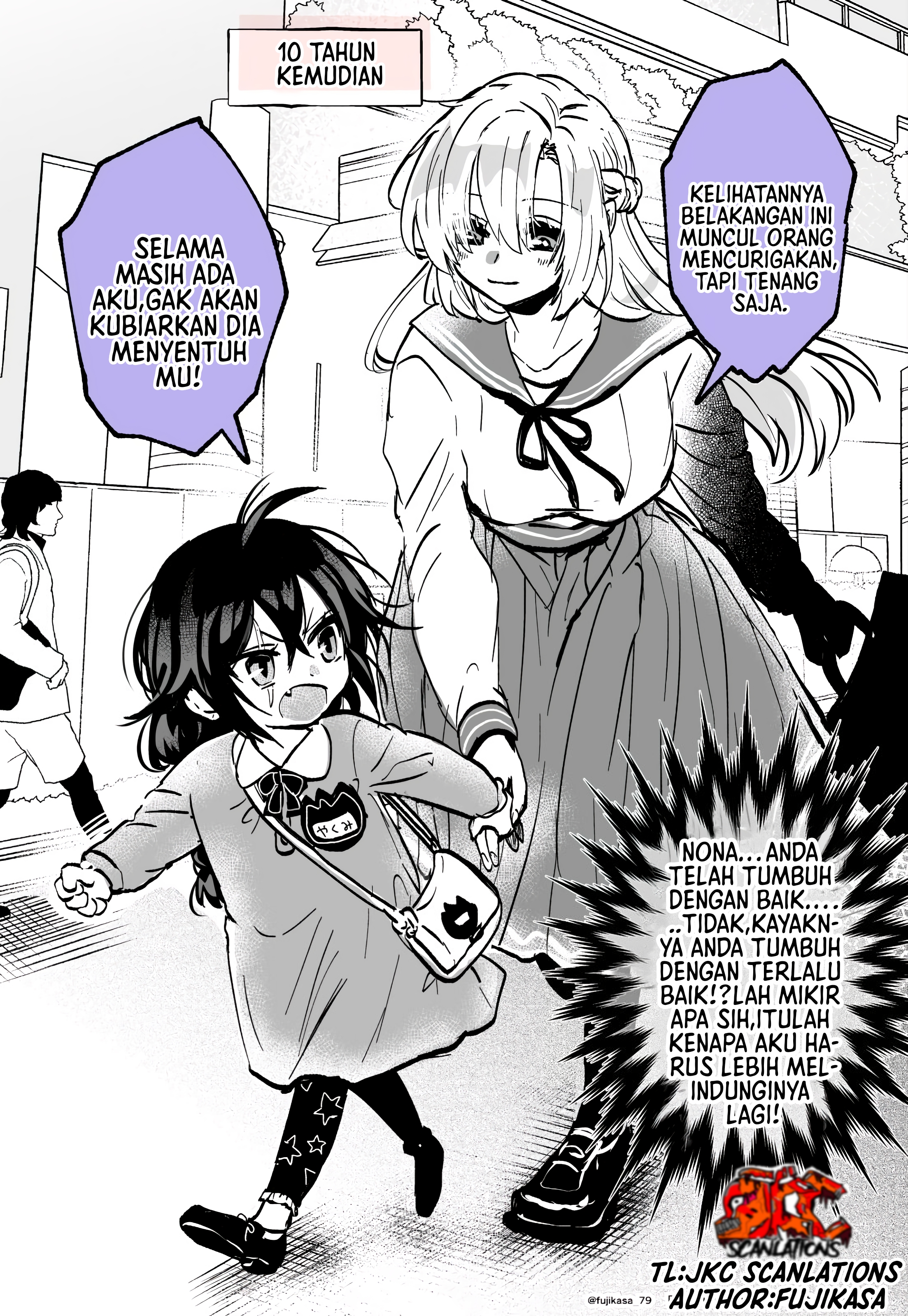 A story about a yakuza who turned into a loli when he was reincarnated. Chapter 0 - halaman 2