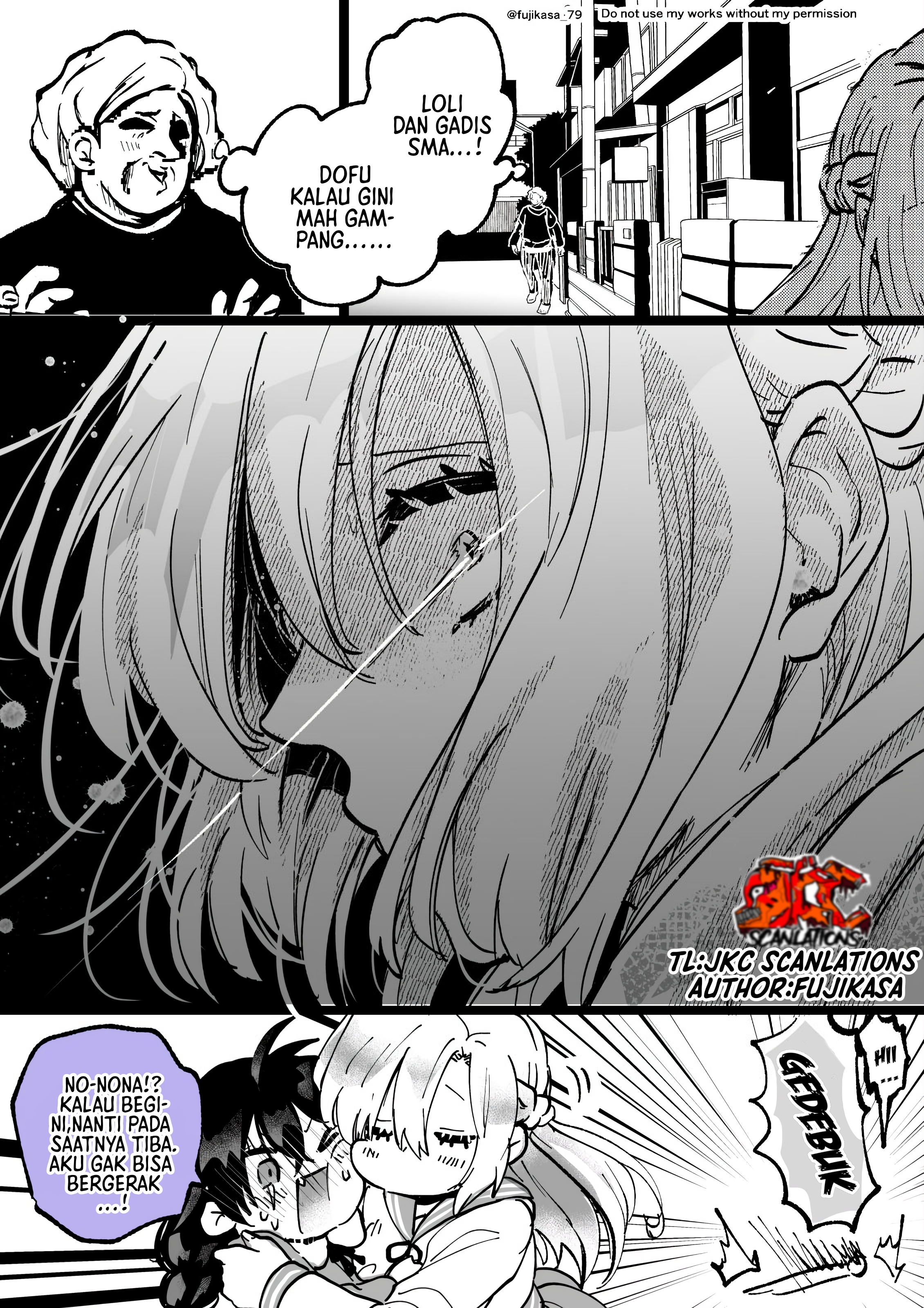 A story about a yakuza who turned into a loli when he was reincarnated. Chapter 0 - halaman 3