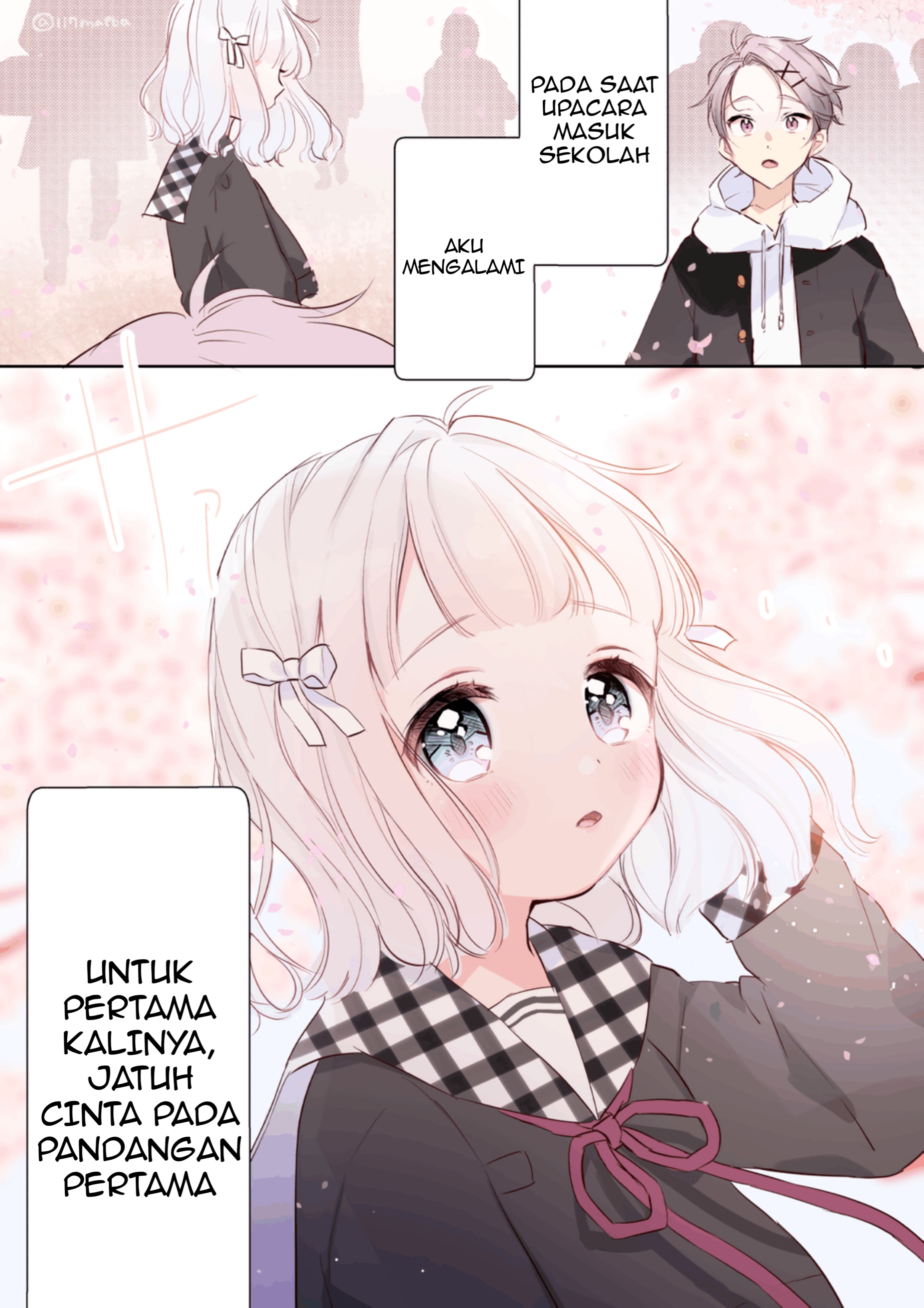 A Story About Becoming Temporary Lovers With a Classmate Who I Fell In Love With at First Sight Chapter 0 - halaman 1