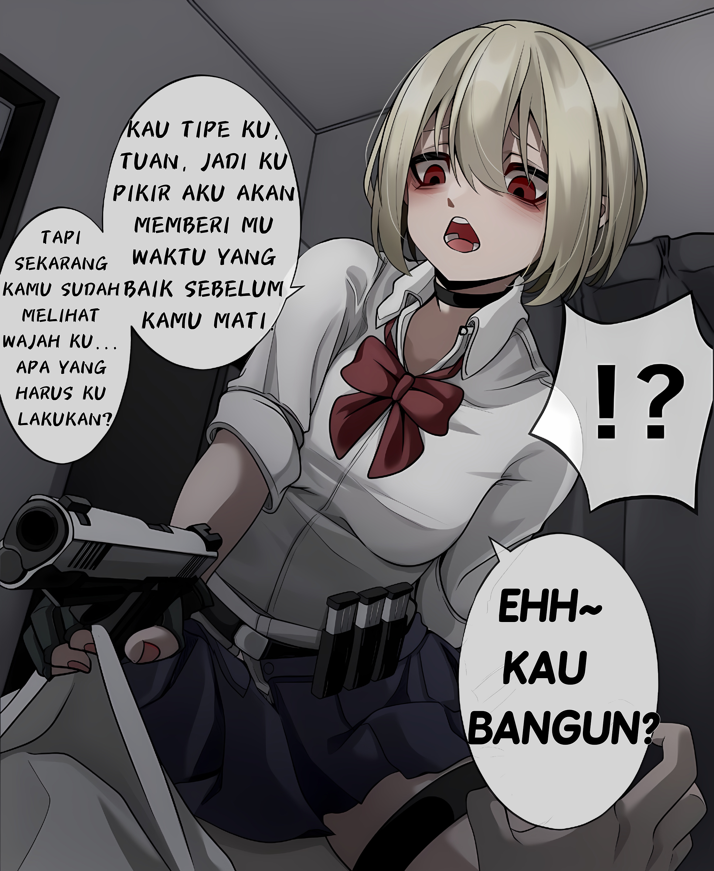 A Story About Being Attacked by an Armed JK Chapter 1 - halaman 1