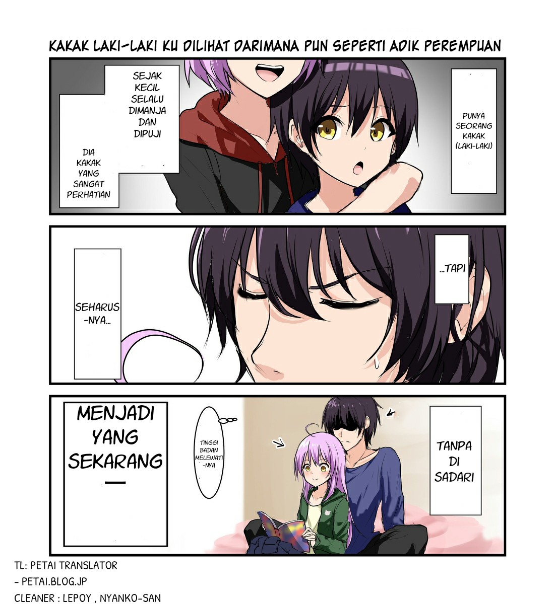 A Story About How No Matter How I Look at My Older Brother, He Looks Like a Younger Sister Chapter 1 - halaman 1