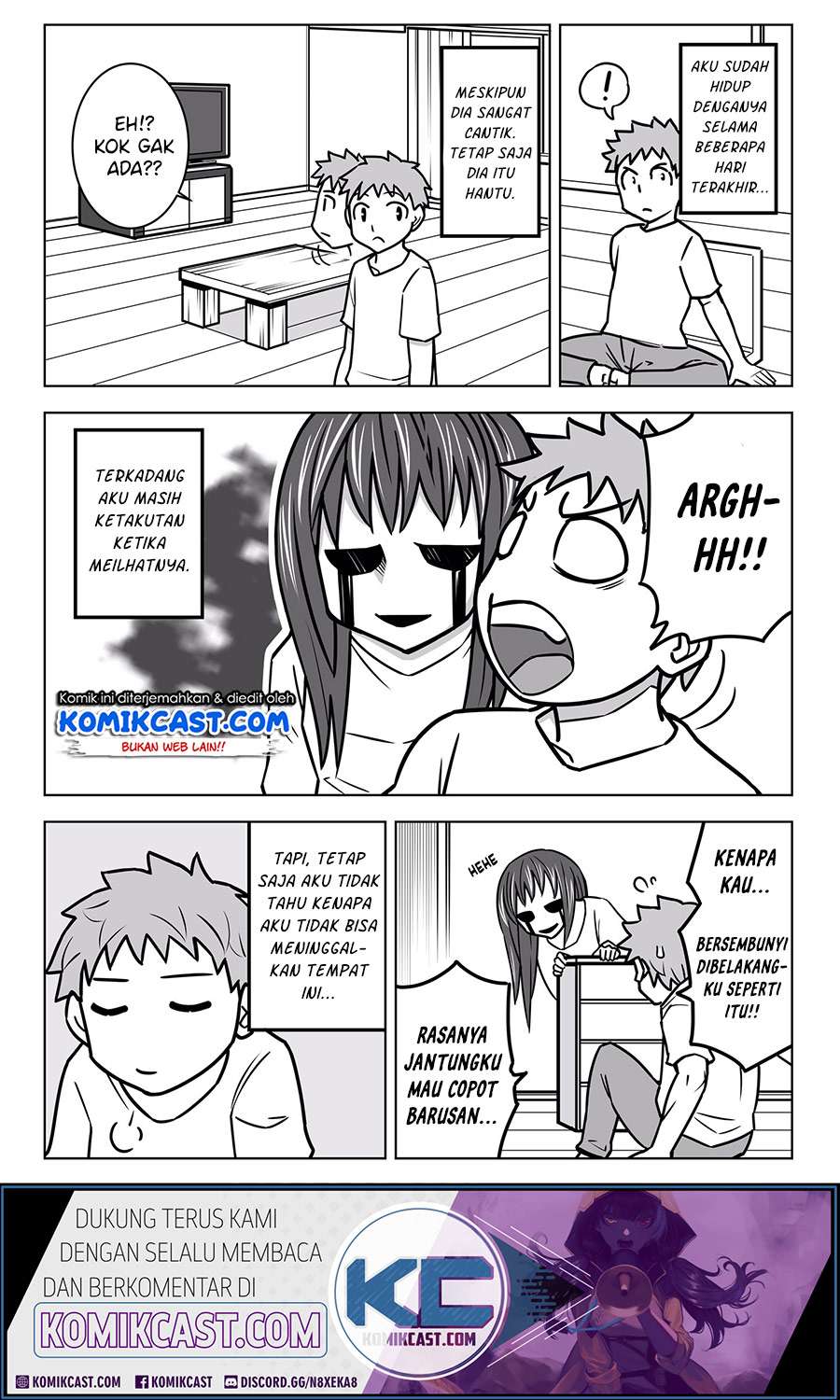 A Story about Living with a Ghost who will Attain Enlightenment in a Year Chapter 1 - halaman 4