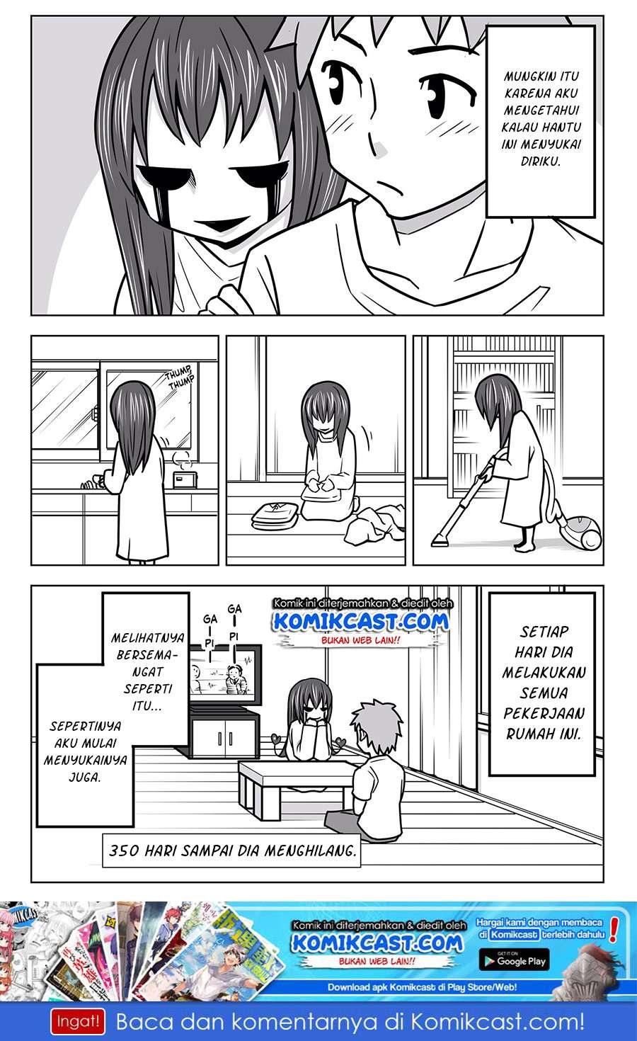 A Story about Living with a Ghost who will Attain Enlightenment in a Year Chapter 1 - halaman 5