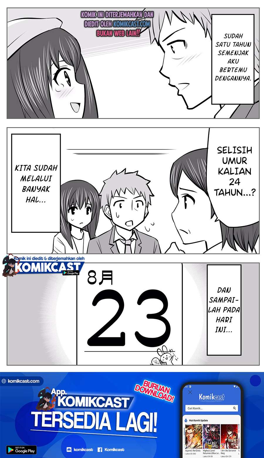 A Story about Living with a Ghost who will Attain Enlightenment in a Year Chapter 19 - halaman 2