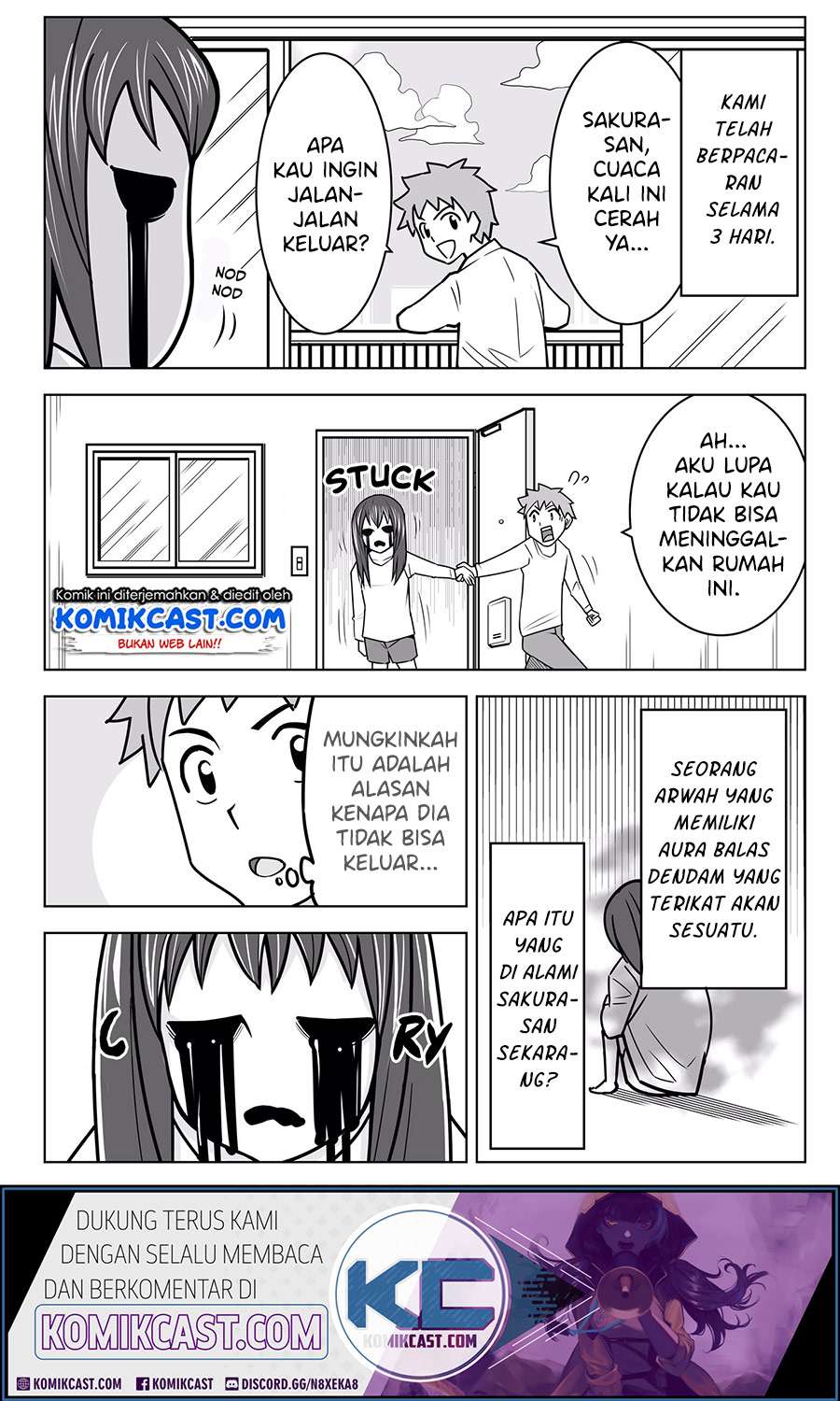 A Story about Living with a Ghost who will Attain Enlightenment in a Year Chapter 3 - halaman 2
