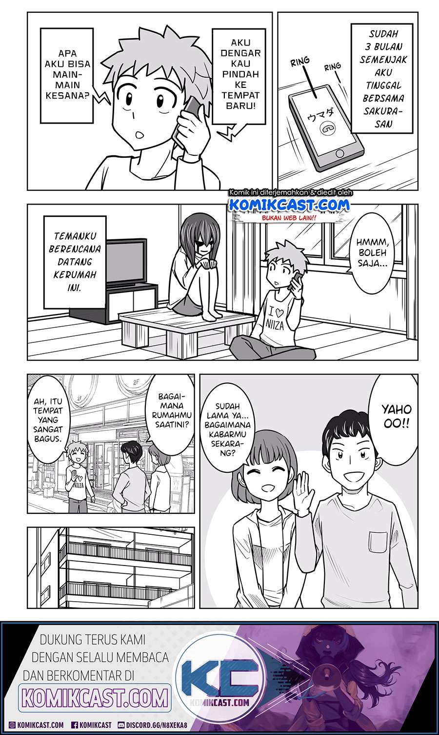 A Story about Living with a Ghost who will Attain Enlightenment in a Year Chapter 4 - halaman 2