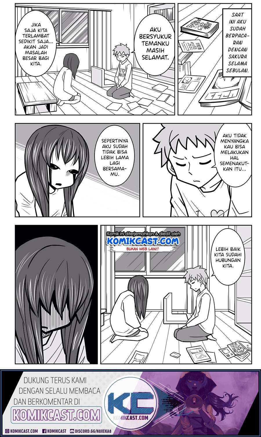 A Story about Living with a Ghost who will Attain Enlightenment in a Year Chapter 5 - halaman 2
