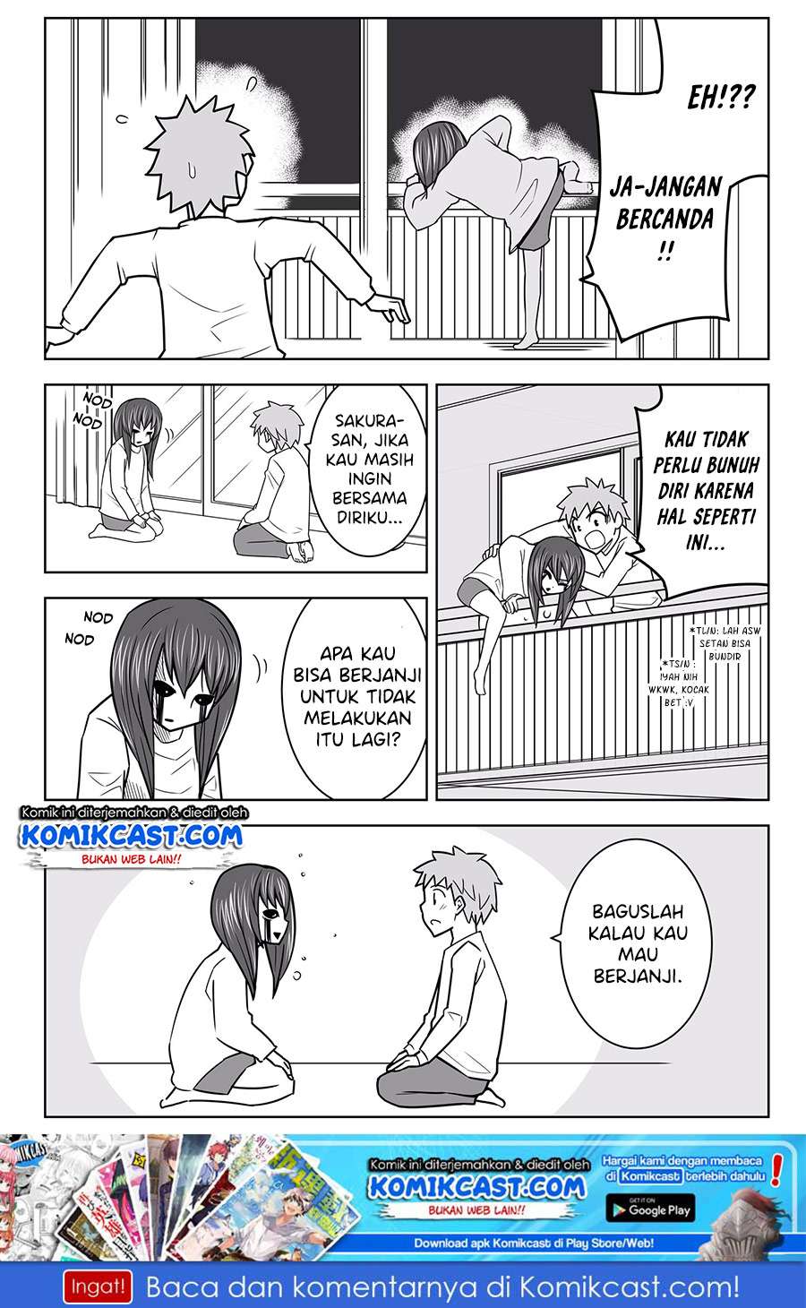 A Story about Living with a Ghost who will Attain Enlightenment in a Year Chapter 5 - halaman 3