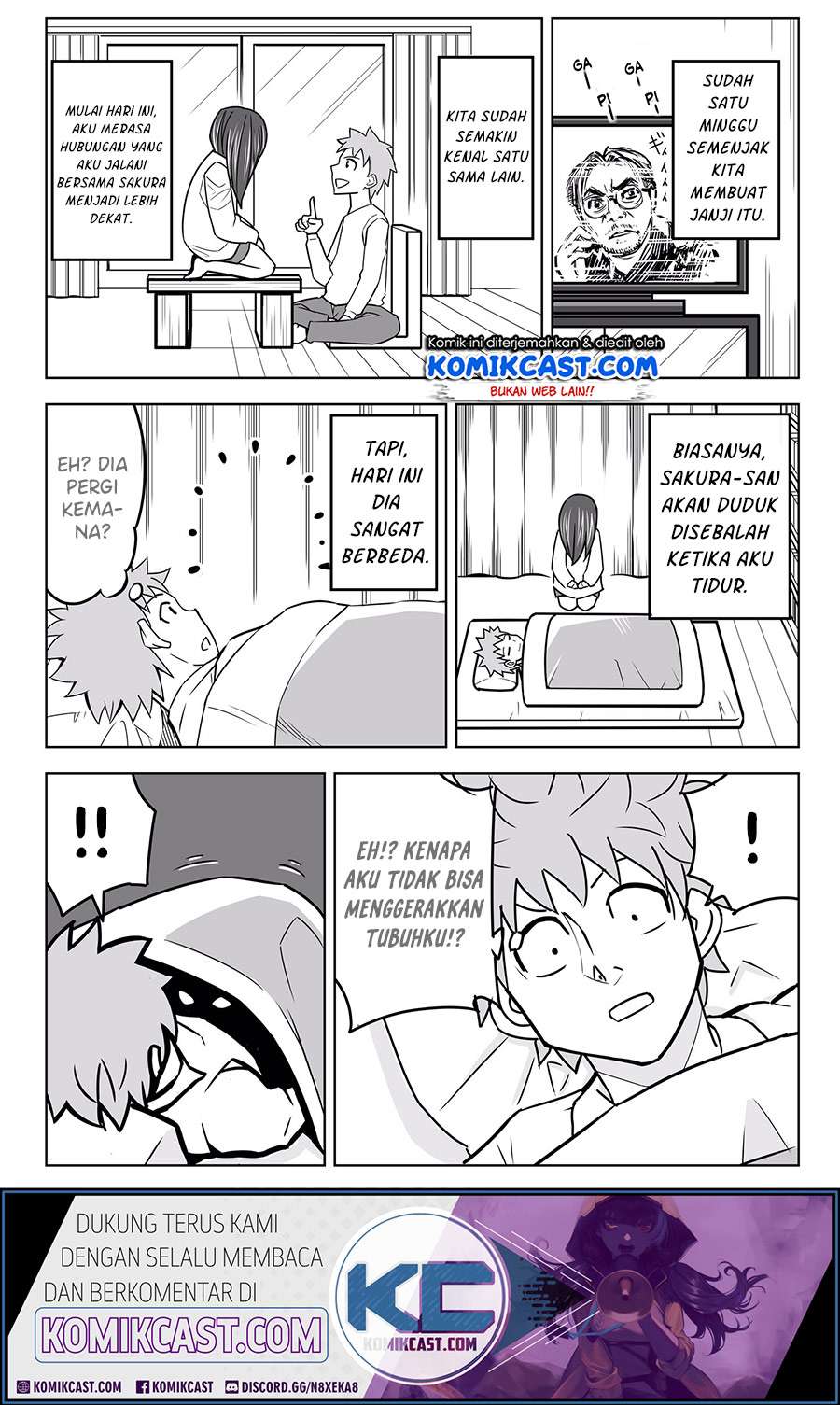A Story about Living with a Ghost who will Attain Enlightenment in a Year Chapter 5 - halaman 4