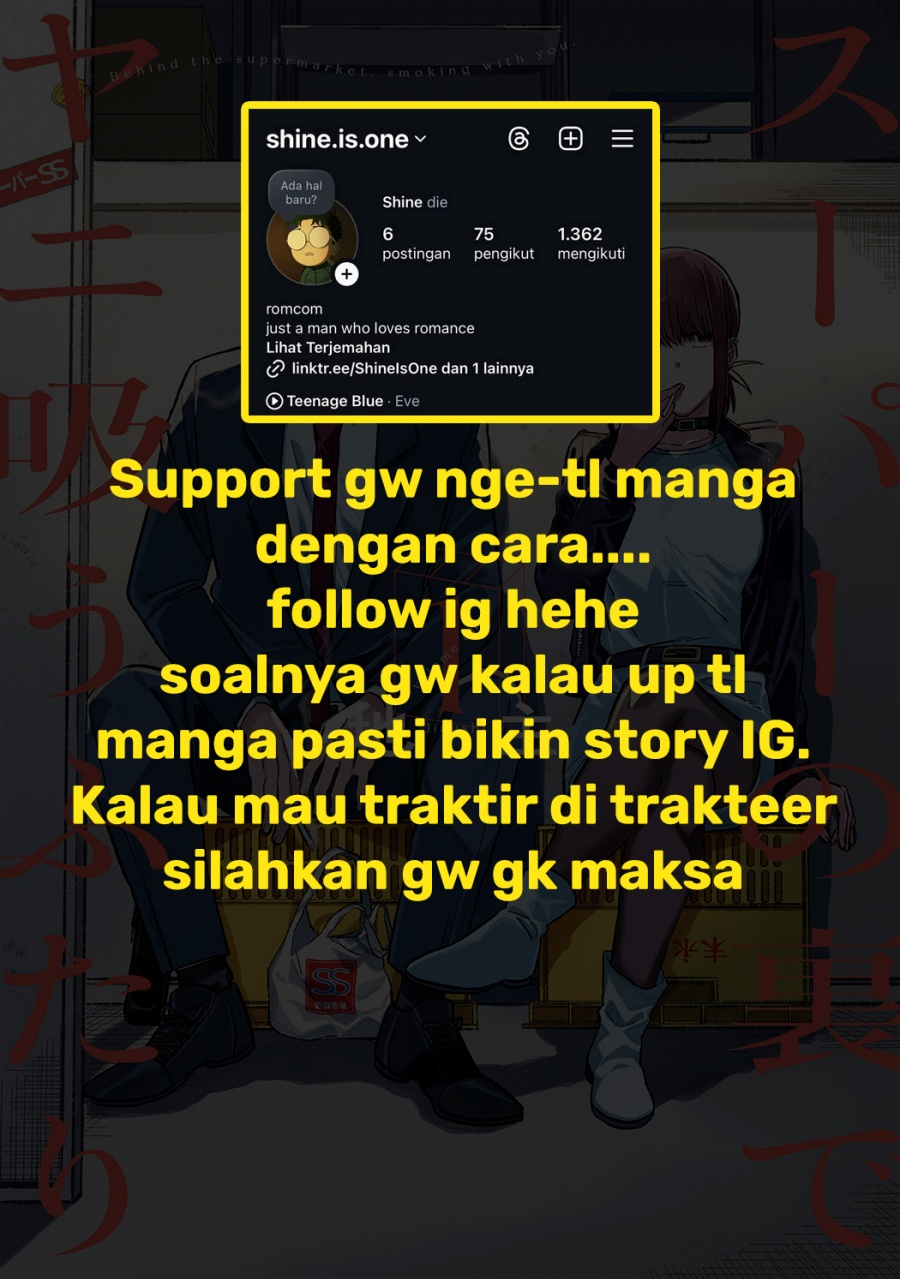 A Story About Smoking at the Back of the Supermarket Chapter 12 - halaman 16