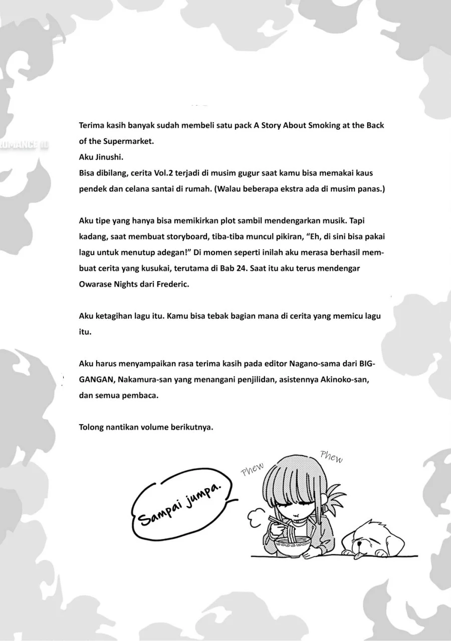 A Story About Smoking at the Back of the Supermarket Chapter 24.6 - halaman 24