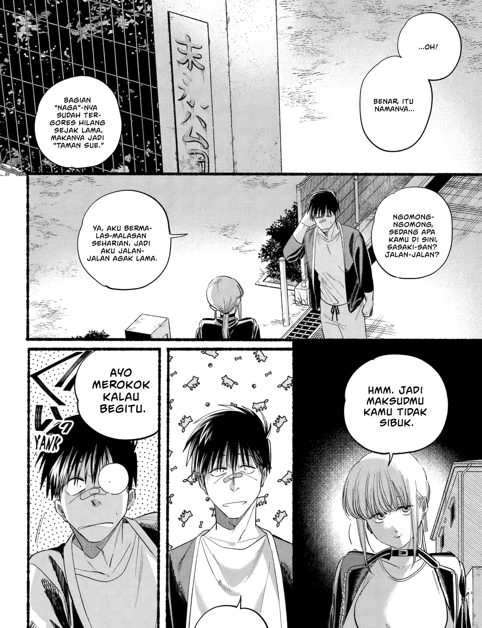 A Story About Smoking at the Back of the Supermarket Chapter 46 - halaman 36