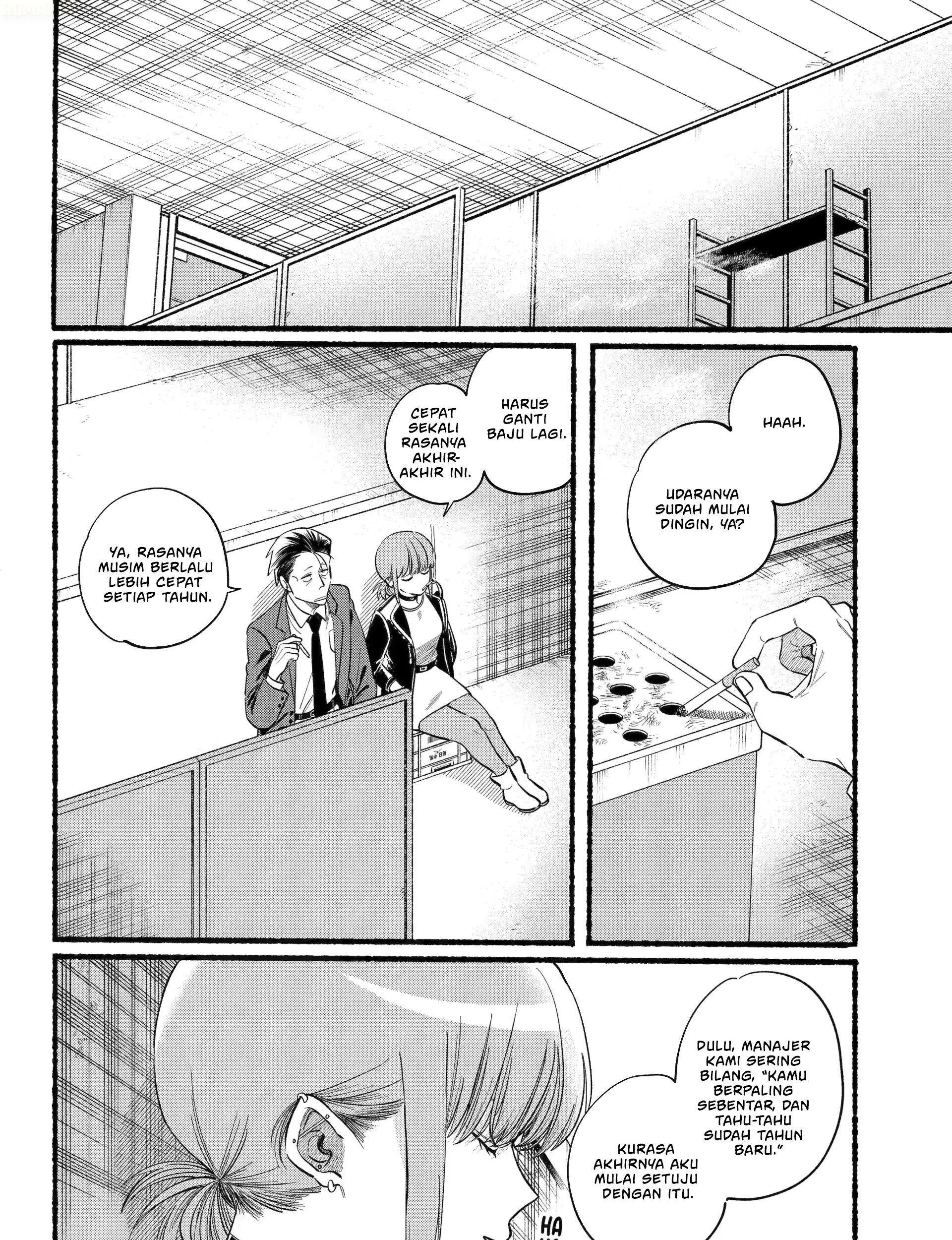 A Story About Smoking at the Back of the Supermarket Chapter 46 - halaman 4
