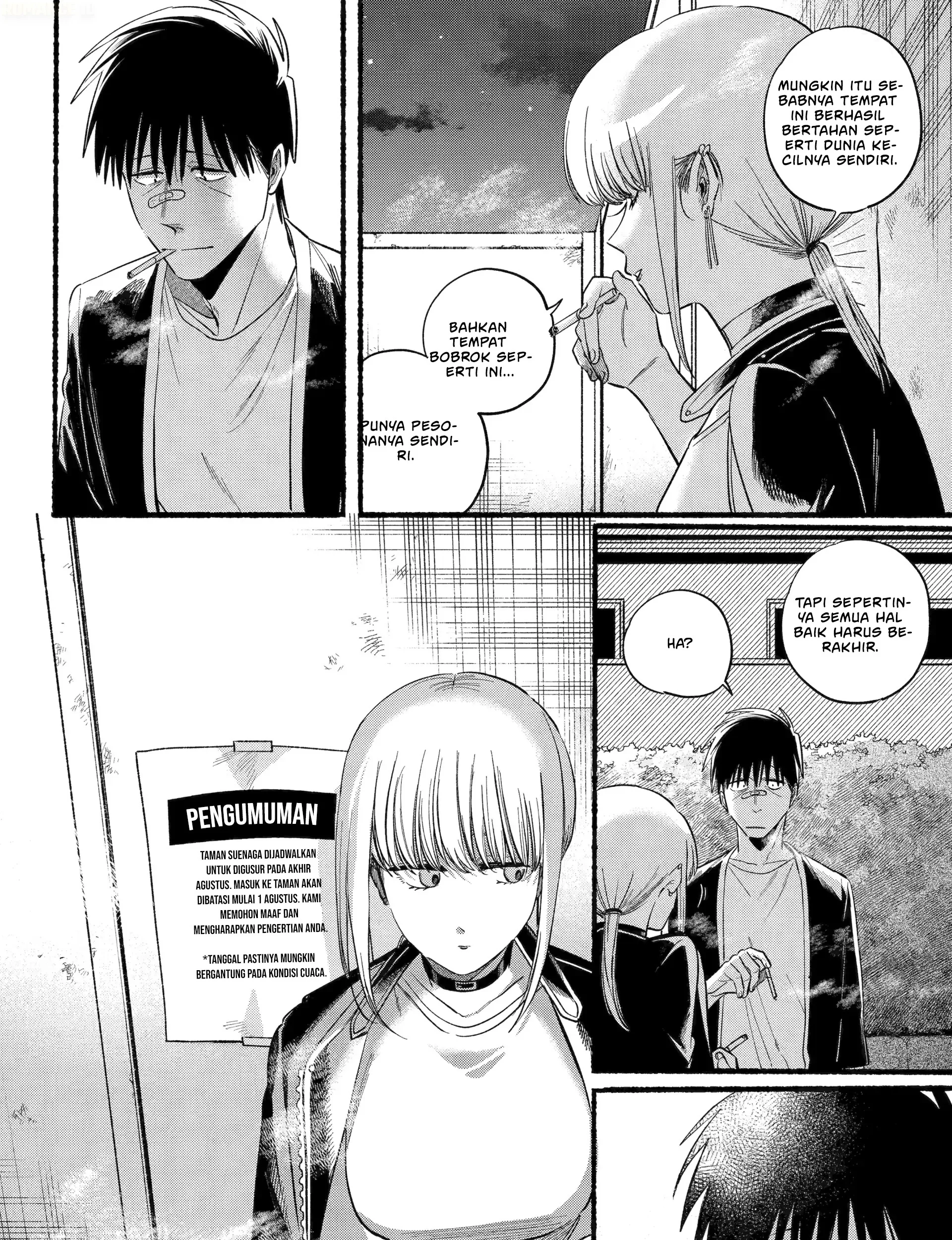 A Story About Smoking at the Back of the Supermarket Chapter 46 - halaman 40