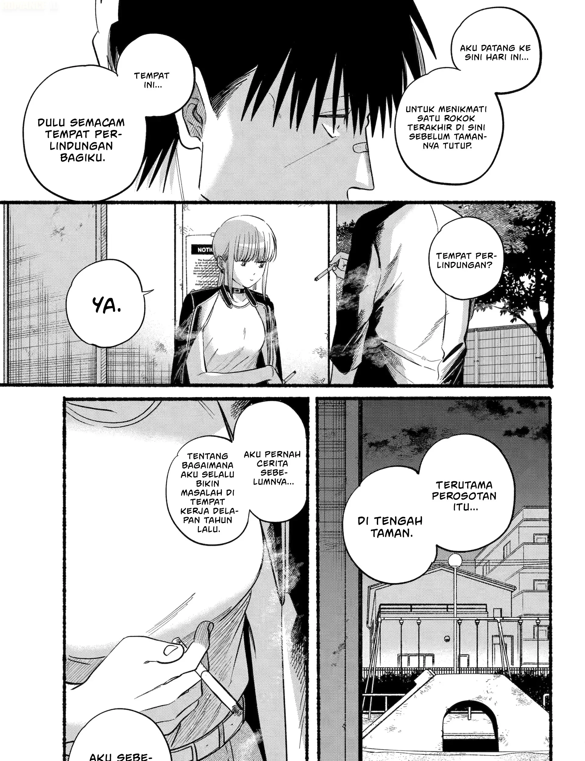 A Story About Smoking at the Back of the Supermarket Chapter 46 - halaman 42