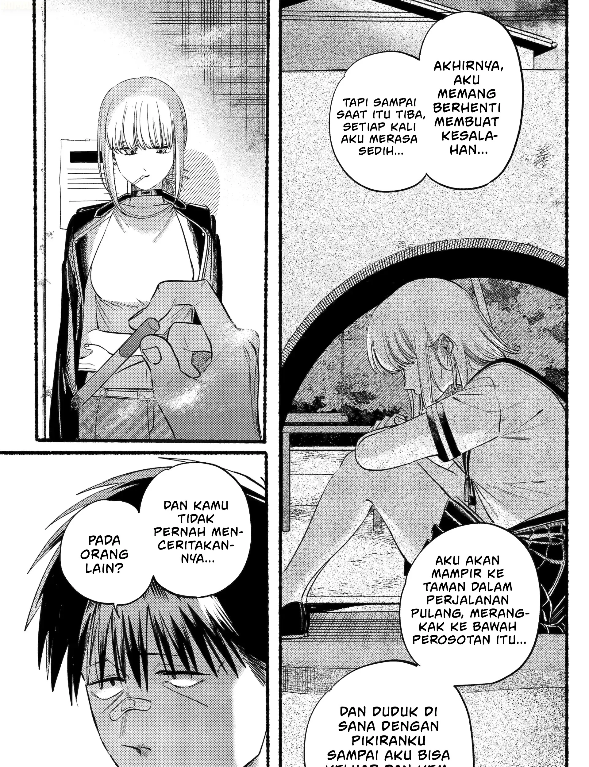 A Story About Smoking at the Back of the Supermarket Chapter 46 - halaman 44