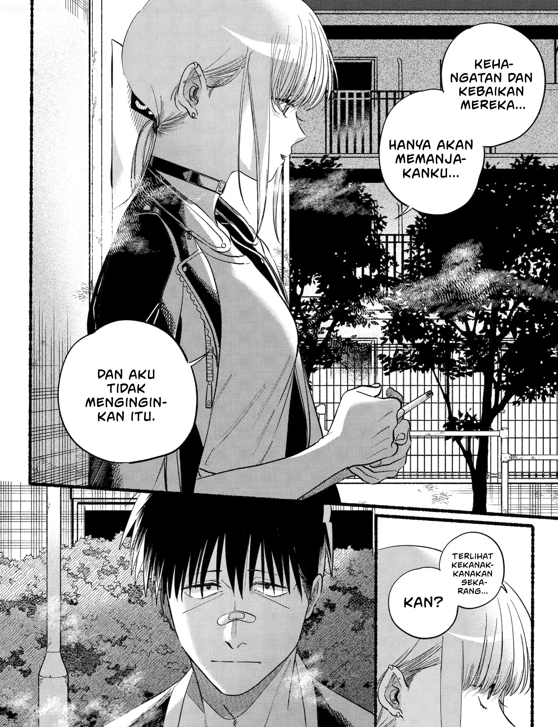 A Story About Smoking at the Back of the Supermarket Chapter 46 - halaman 48