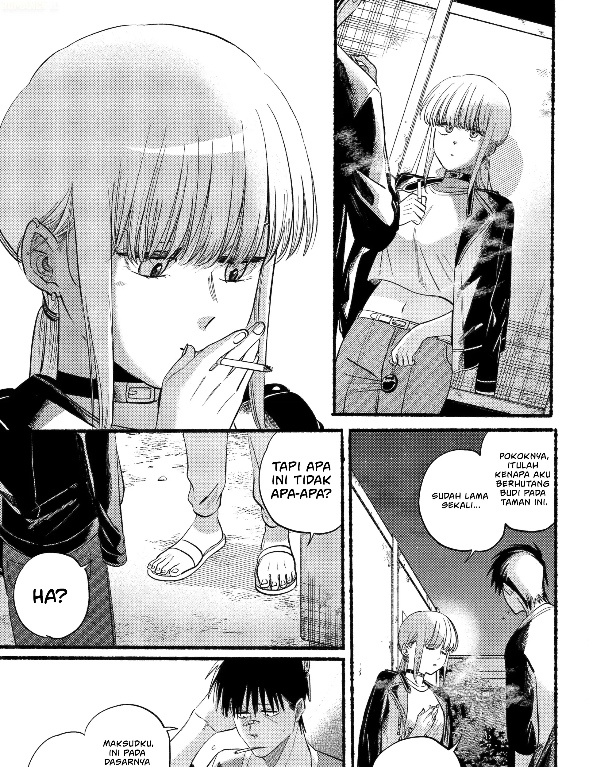 A Story About Smoking at the Back of the Supermarket Chapter 46 - halaman 50