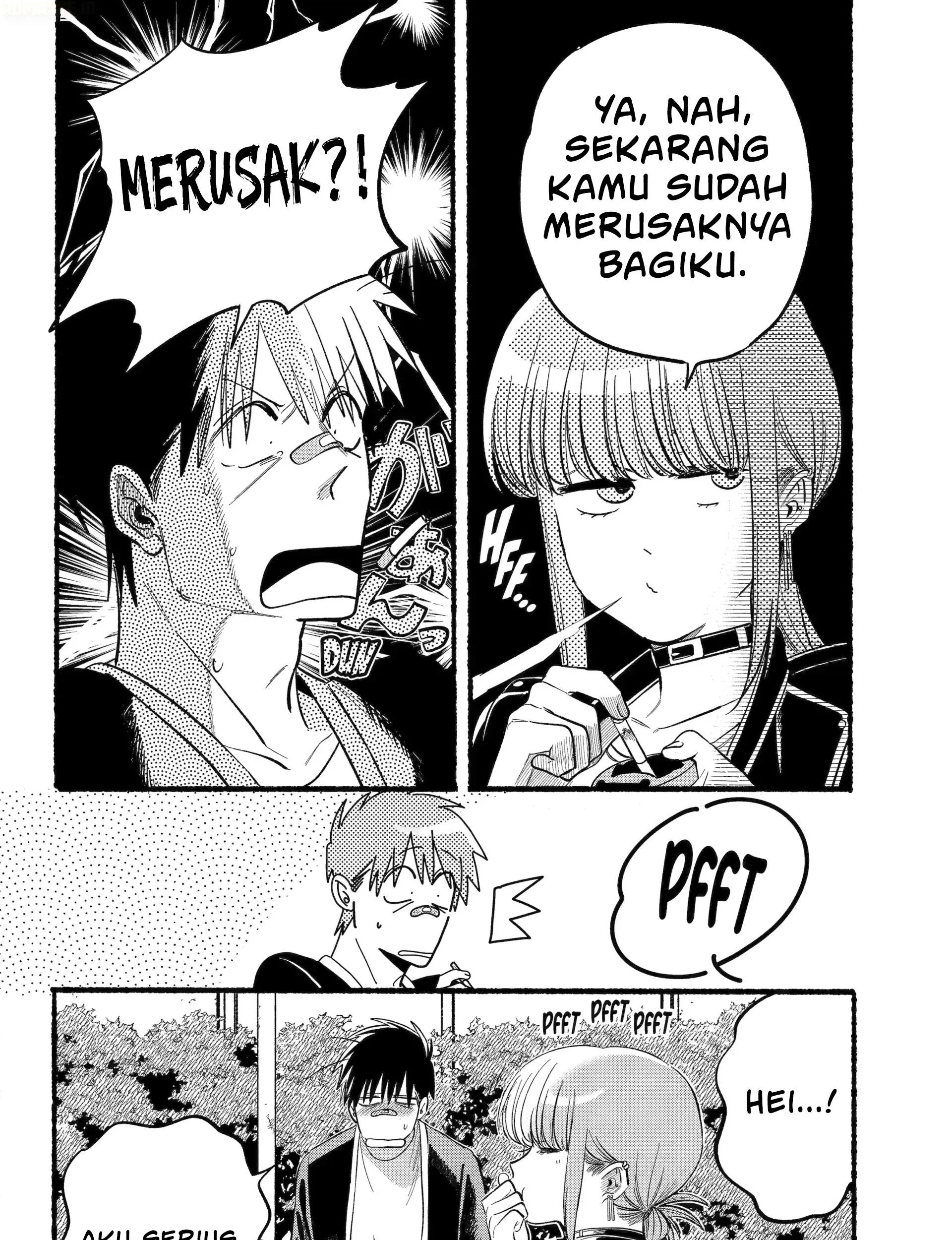 A Story About Smoking at the Back of the Supermarket Chapter 46 - halaman 52