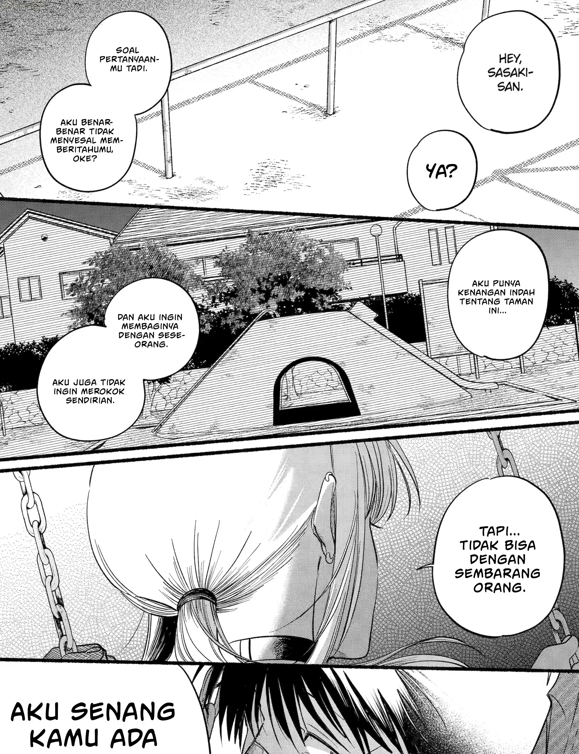 A Story About Smoking at the Back of the Supermarket Chapter 46 - halaman 60