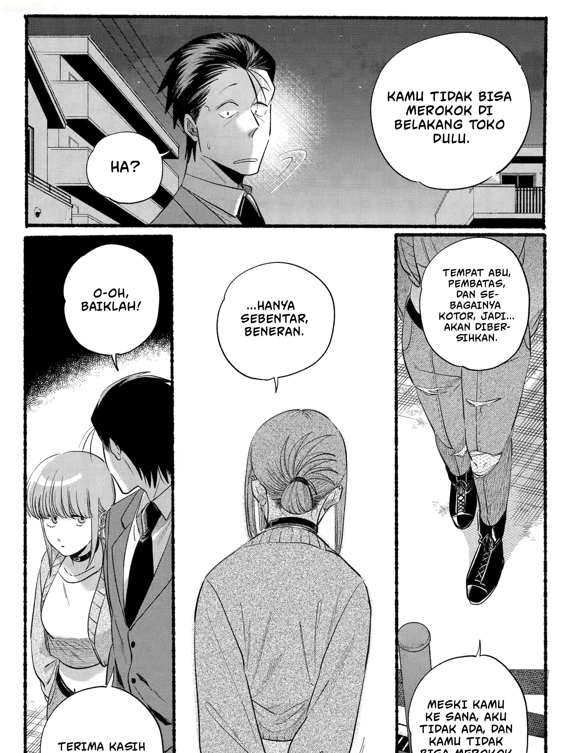 A Story About Smoking at the Back of the Supermarket Chapter 47 - halaman 26