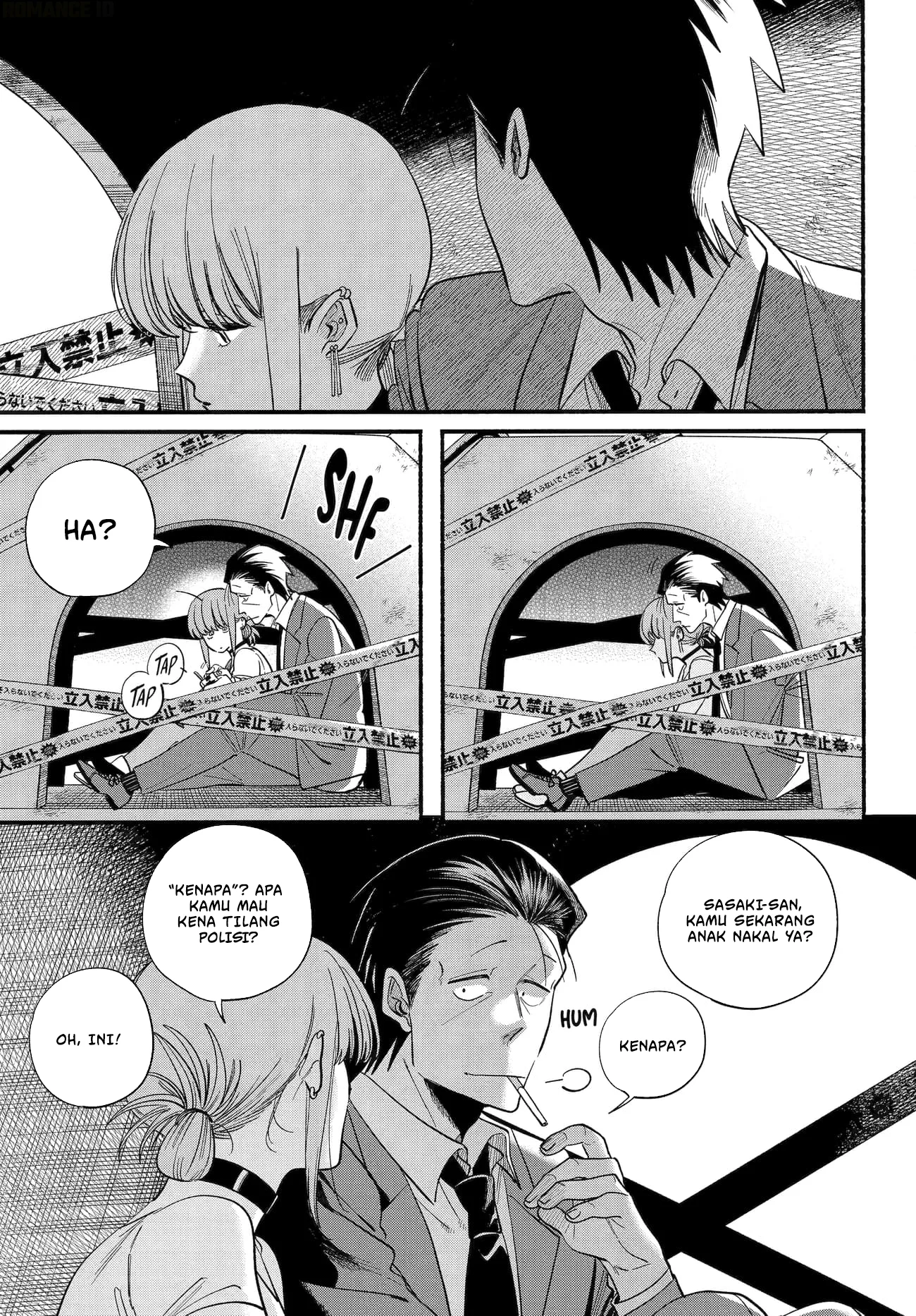 A Story About Smoking at the Back of the Supermarket Chapter 49 - halaman 8