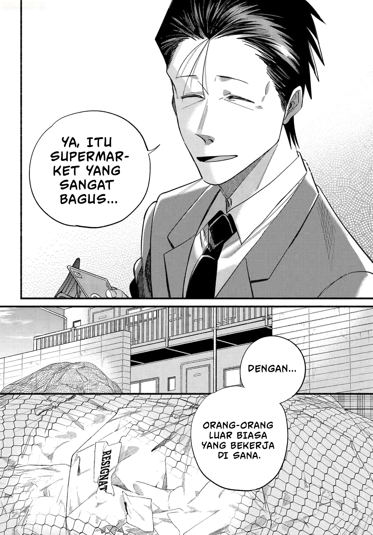A Story About Smoking at the Back of the Supermarket Chapter 50 - halaman 43