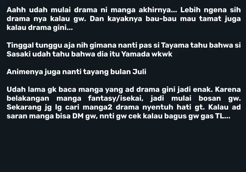A Story About Smoking at the Back of the Supermarket Chapter 62 - halaman 58