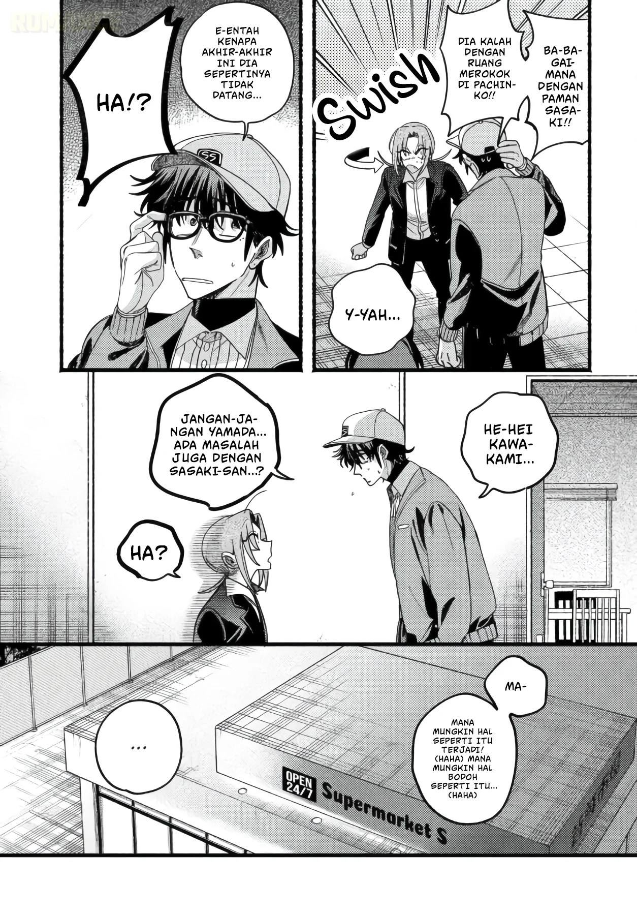 A Story About Smoking at the Back of the Supermarket Chapter 63 - halaman 37