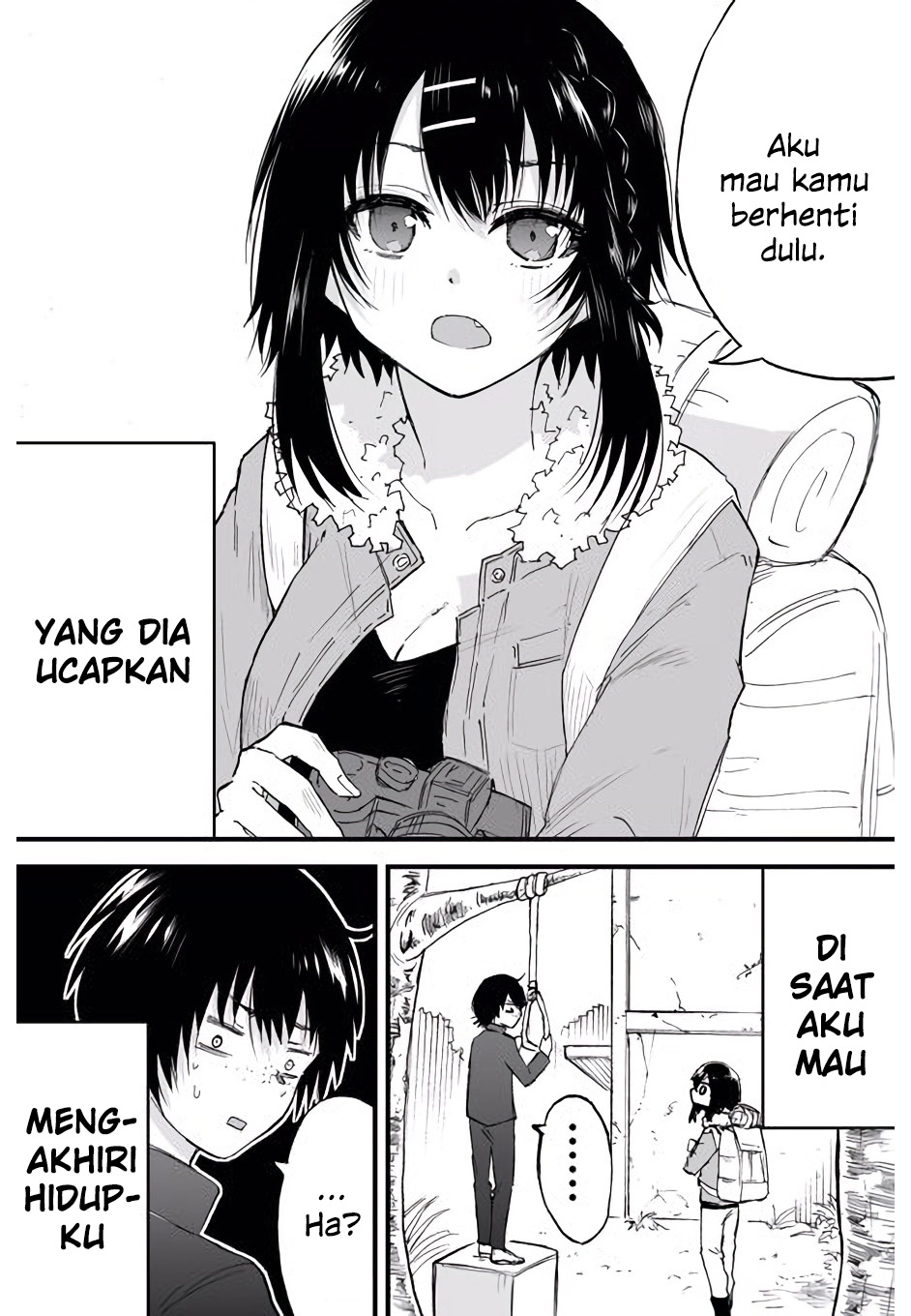 A Story About Spending a Little More Time With an Eccentric Girl Chapter 0 - halaman 1