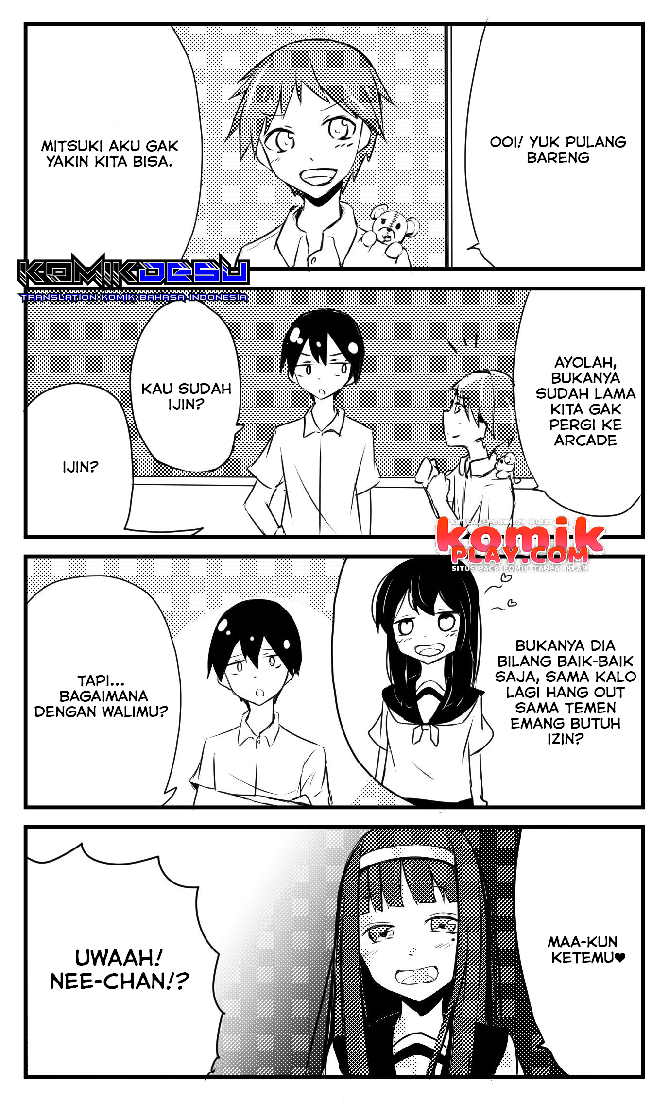 A Story About Wanting to Commit Suicide, but It's Scary so I Find a Yandere Girl to Kill Me, but It Doesn't Work Chapter 16 - halaman 2