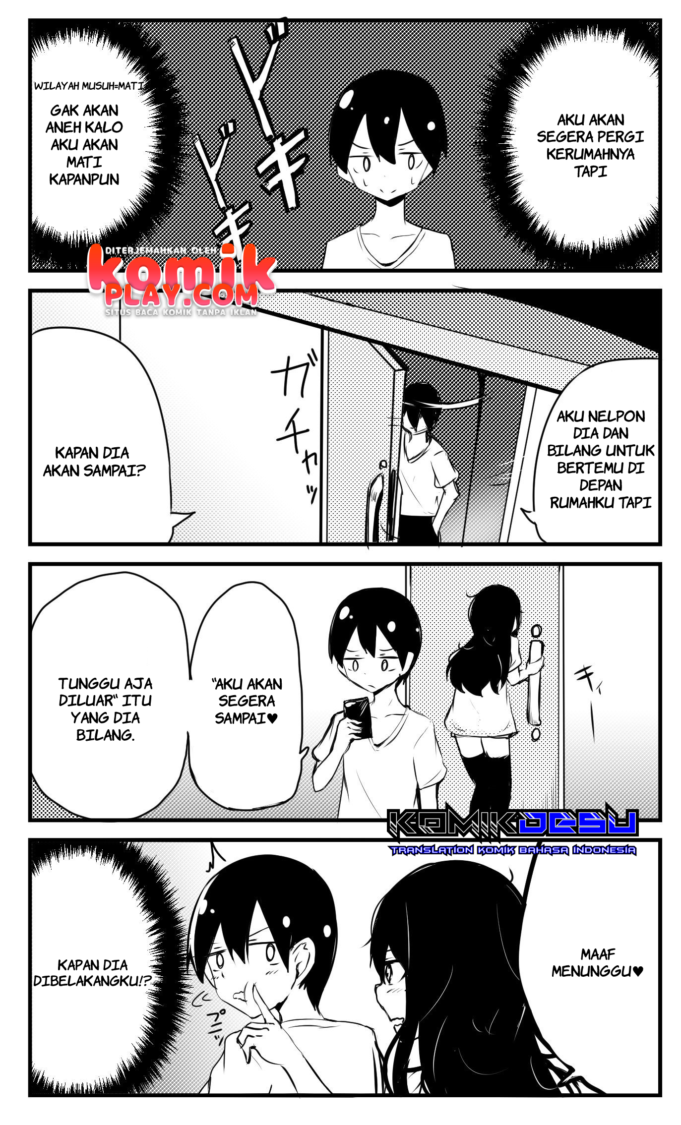 A Story About Wanting to Commit Suicide, but It's Scary so I Find a Yandere Girl to Kill Me, but It Doesn't Work Chapter 19 - halaman 2