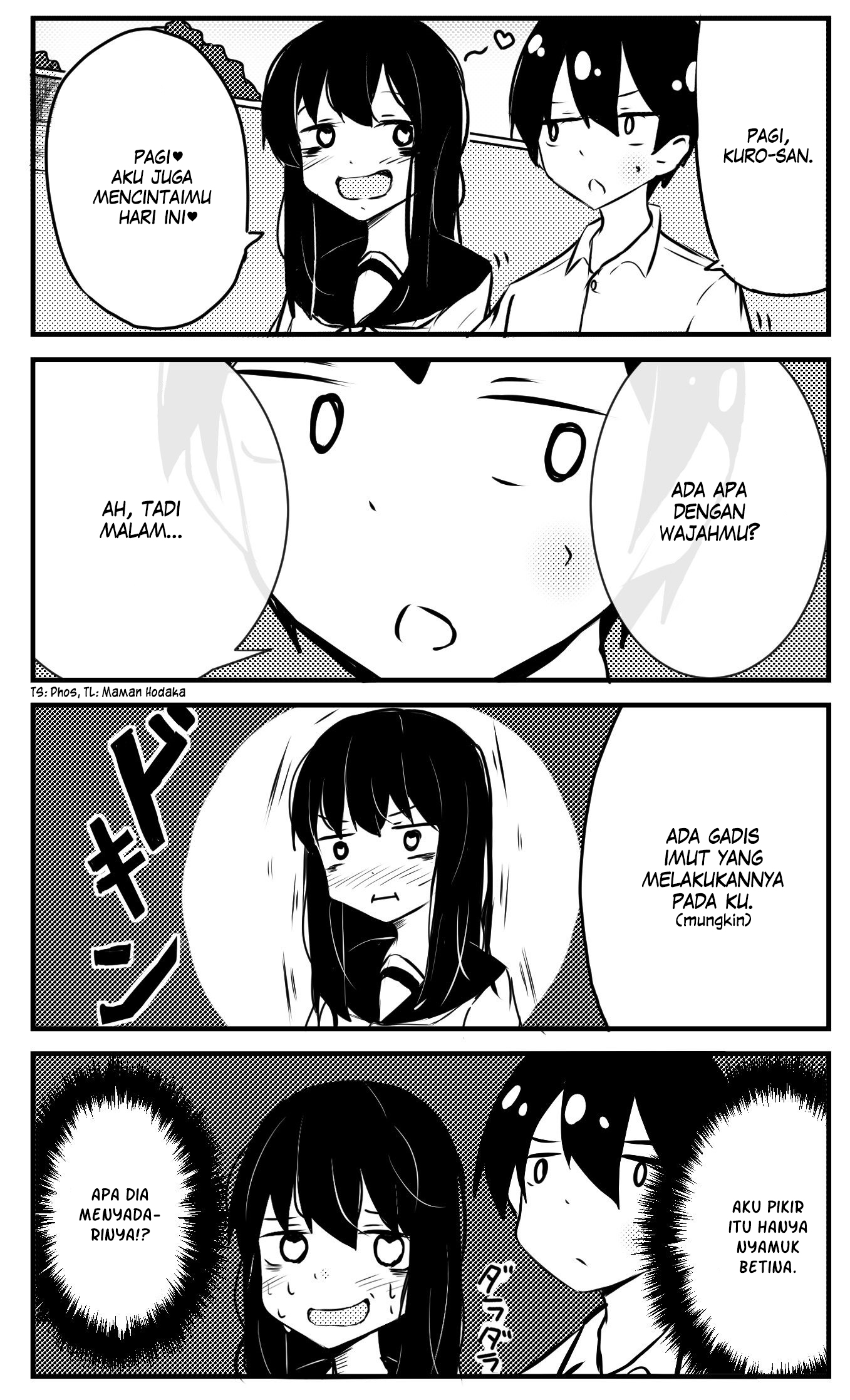 A Story About Wanting to Commit Suicide, but It's Scary so I Find a Yandere Girl to Kill Me, but It Doesn't Work Chapter 5 - halaman 1