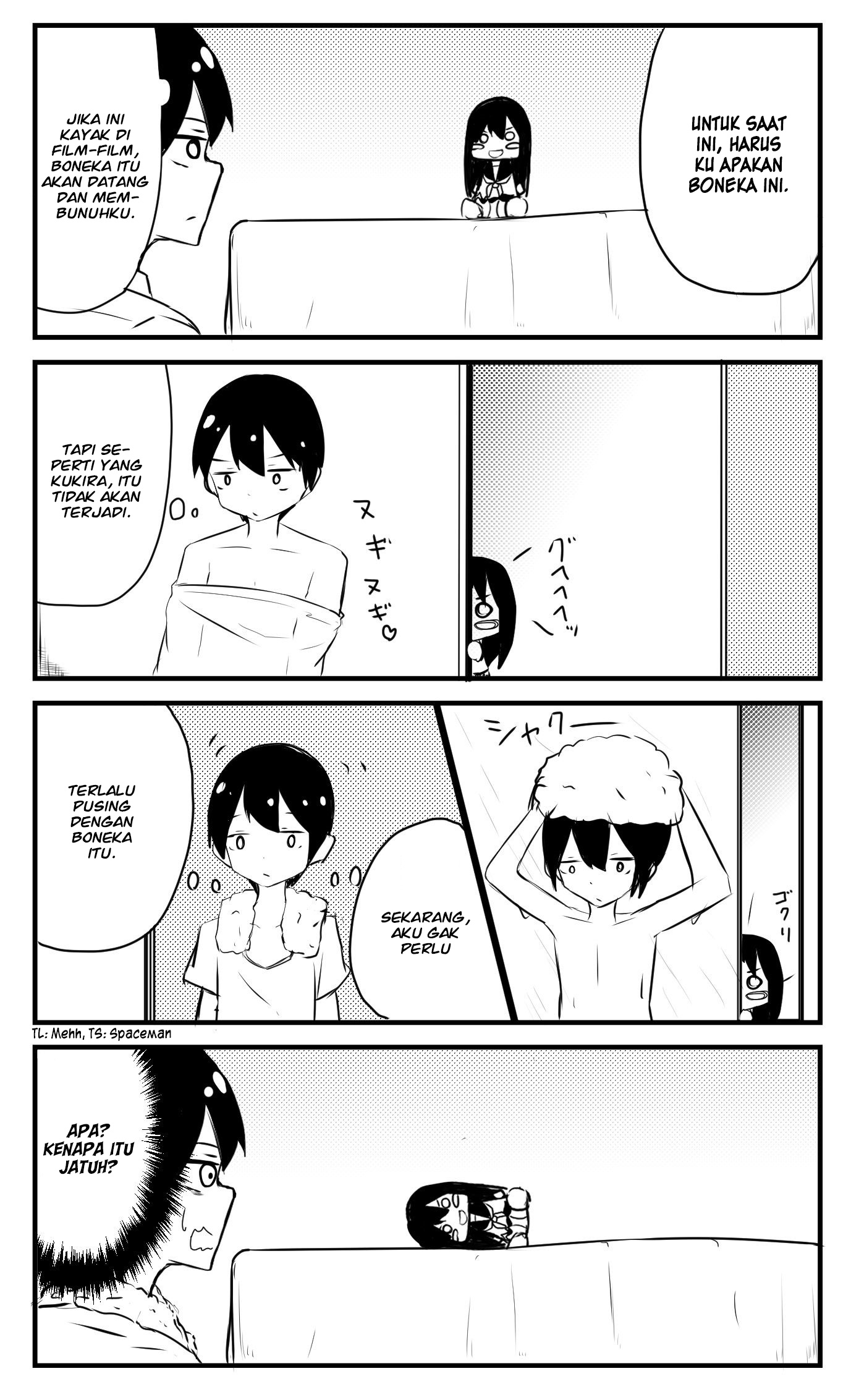 A Story About Wanting to Commit Suicide, but It's Scary so I Find a Yandere Girl to Kill Me, but It Doesn't Work Chapter 9 - halaman 1