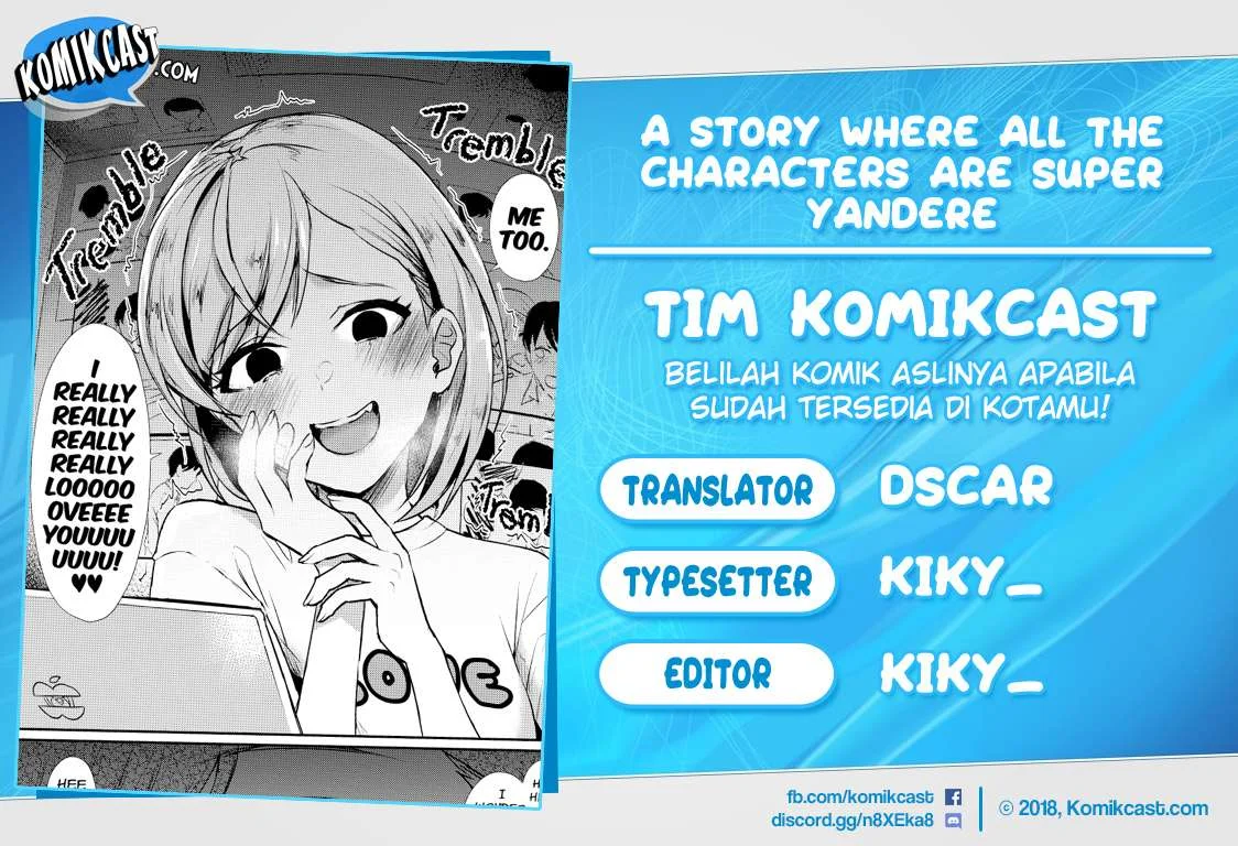 A Story Where All the Characters Are Super Yandere (Mutual Love) Chapter 1 - halaman 1