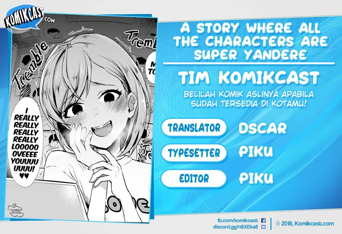 A Story Where All the Characters Are Super Yandere (Mutual Love) Chapter 3 - halaman 1