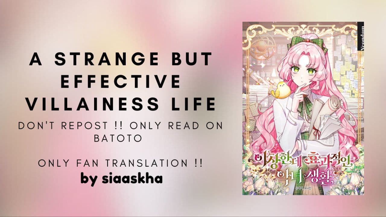 A Strange But Effective Villainess Life Chapter 13 - halaman 1