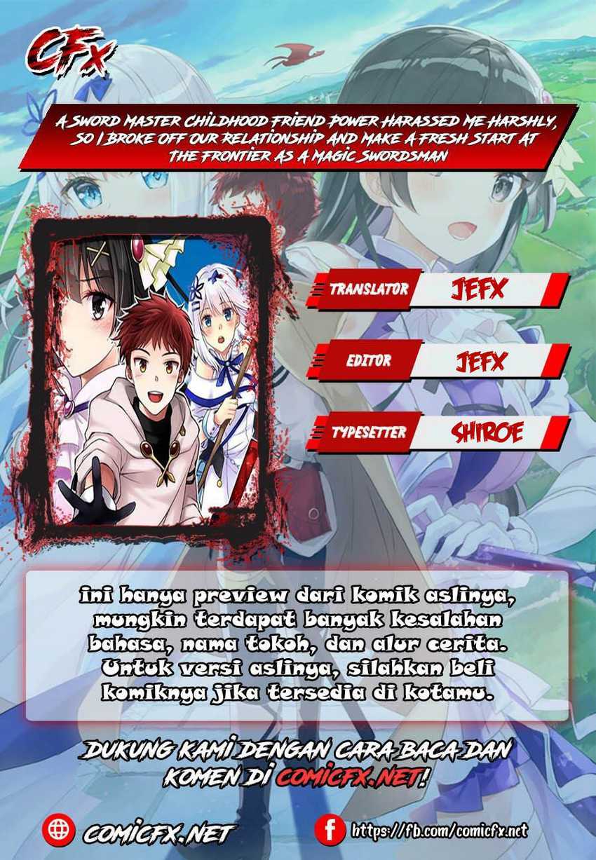 A Sword Master Childhood Friend Power Harassed Me Harshly, So I Broke off Our Relationship and Make a Fresh Start at the Frontier as a Magic Swordsman Chapter 3.2 - halaman 2